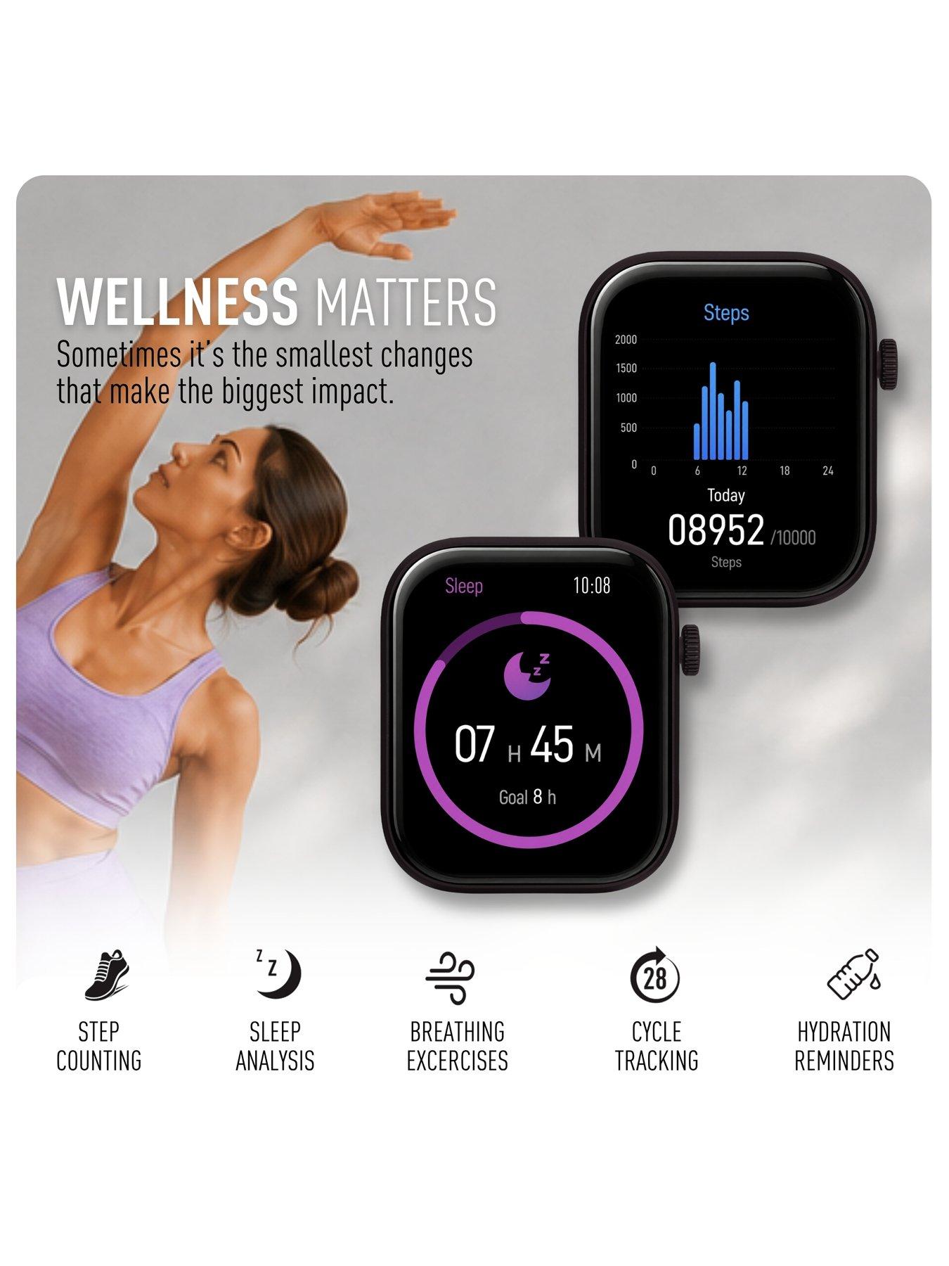 Image 3 of 8 of Reflex Active Reflex Active Spectra Navy Silicone Strap Smart Watch