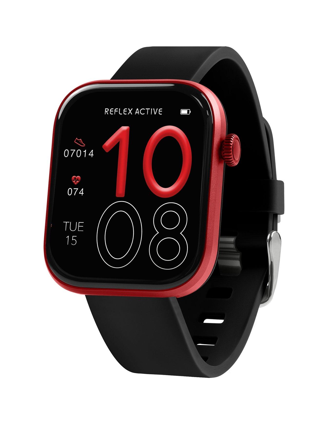 Image 1 of 8 of Reflex Active Reflex Active Spectra Black Silicone Strap Smart Watch