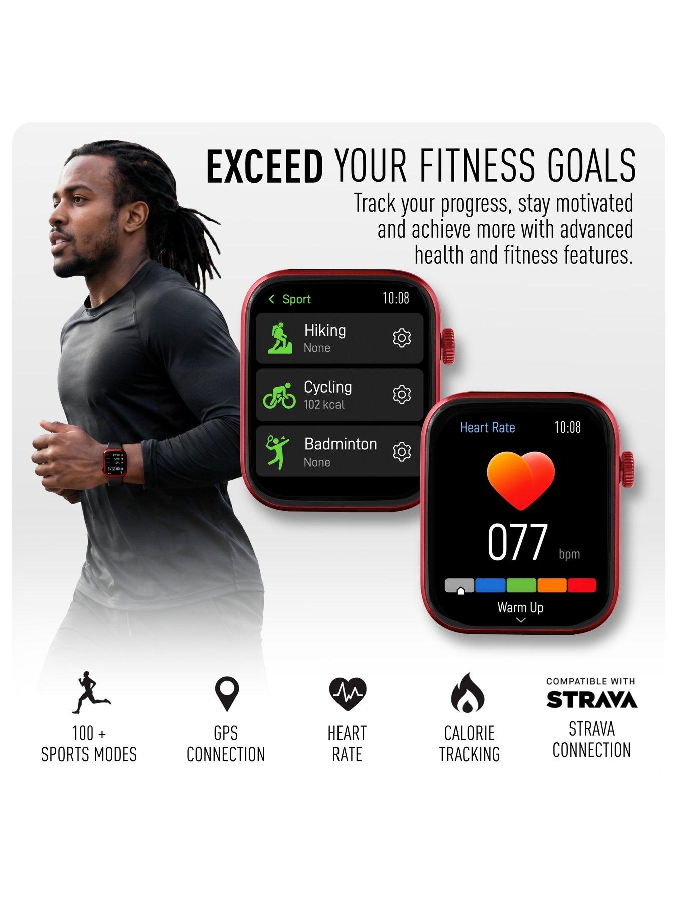 Image 2 of 8 of Reflex Active Reflex Active Spectra Black Silicone Strap Smart Watch