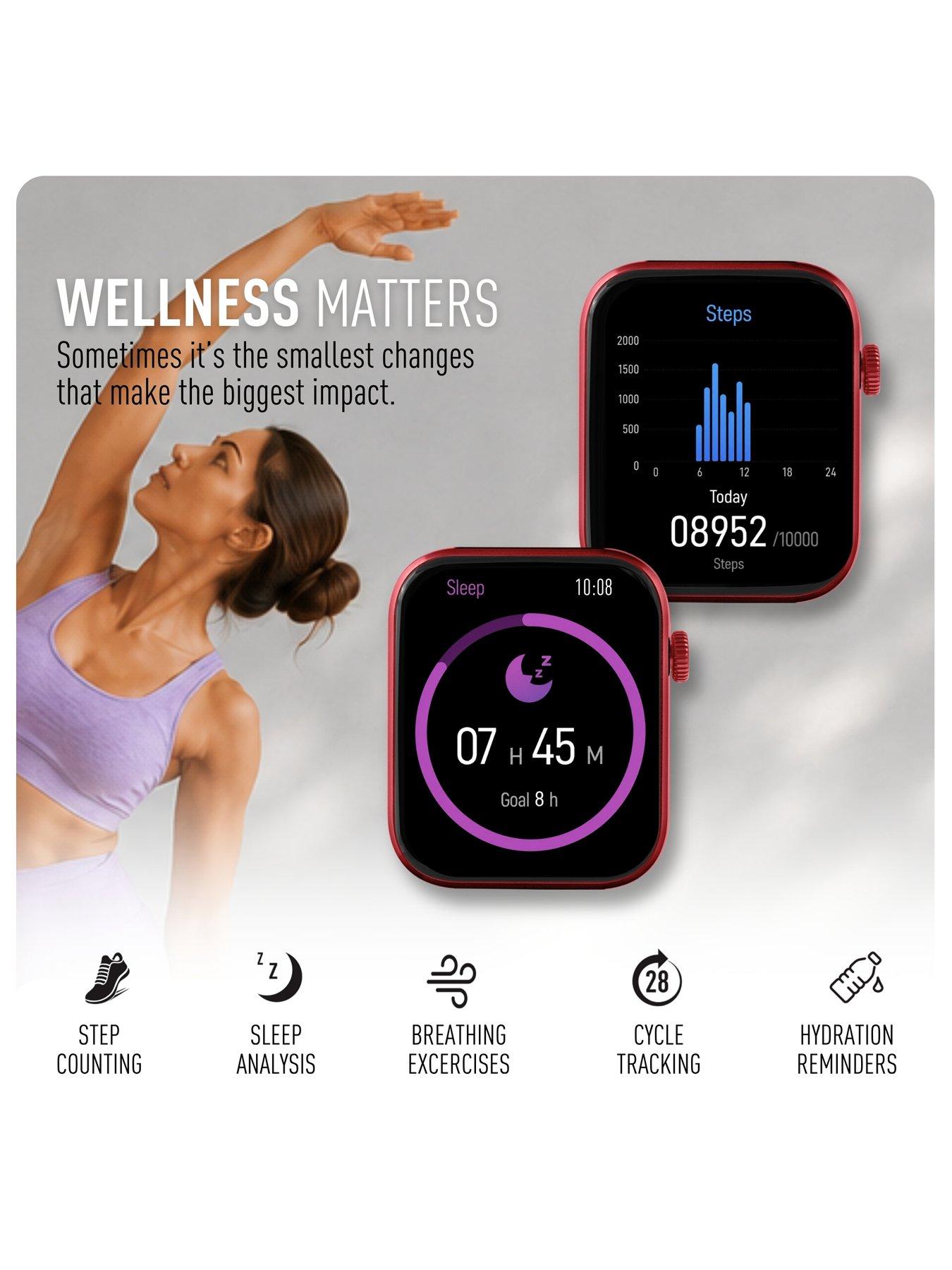 Image 3 of 8 of Reflex Active Reflex Active Spectra Black Silicone Strap Smart Watch