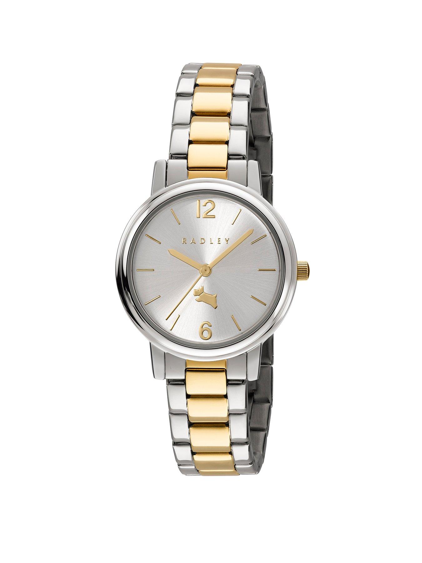 Radley Ladies Tokyo Silver & Gold Plated Stainless Steel Bracelet Watch