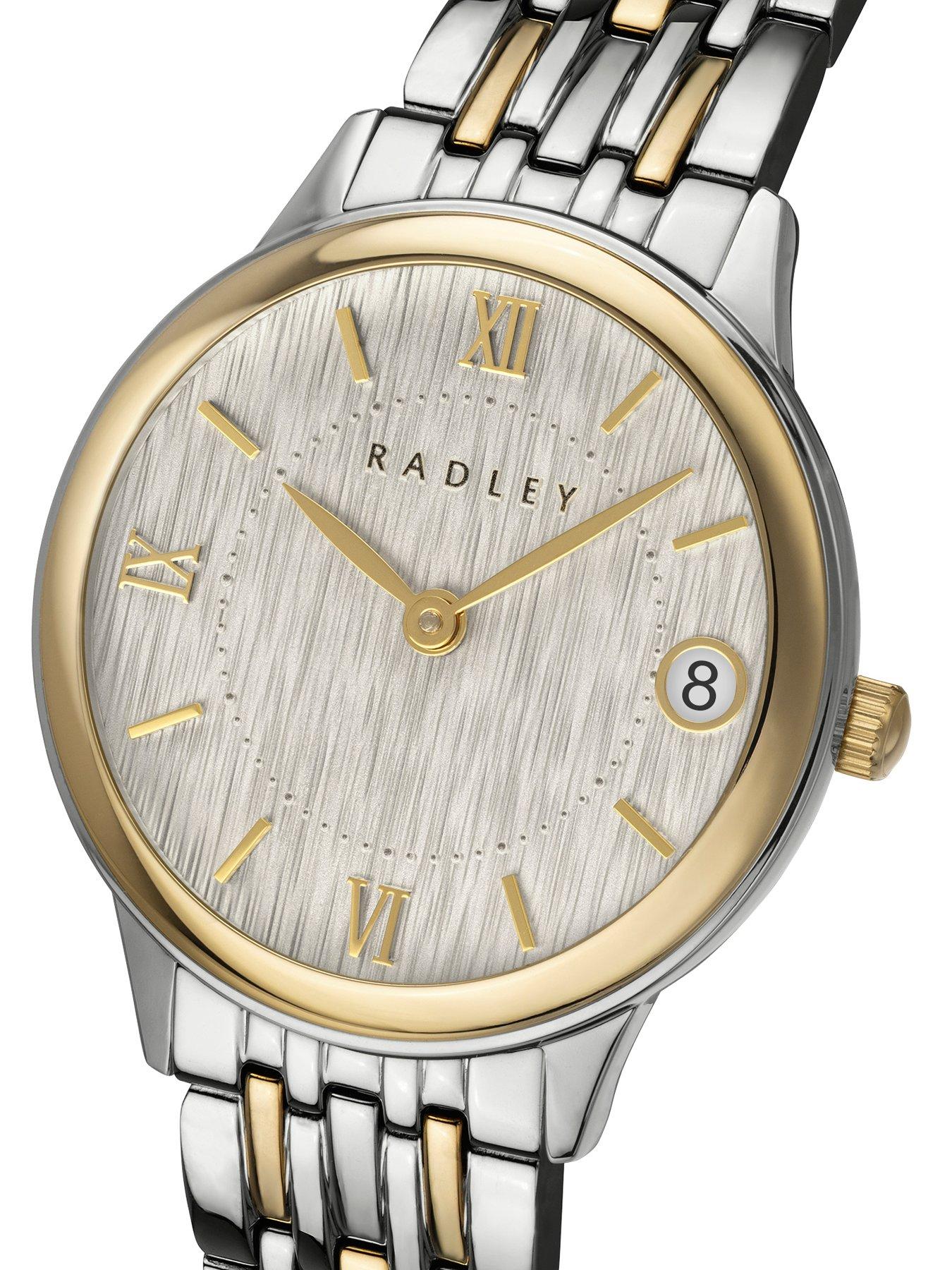 Image 2 of 4 of Radley Ladies Silver &amp; Gold Plated Round Stainless Steel Bracelet Watch