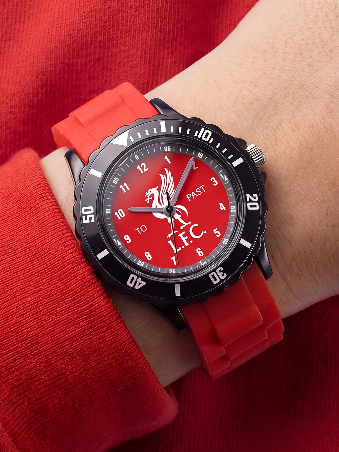 Image 2 of 4 of Liverpool FC Liverpool Football Club Time Teacher watch - RED