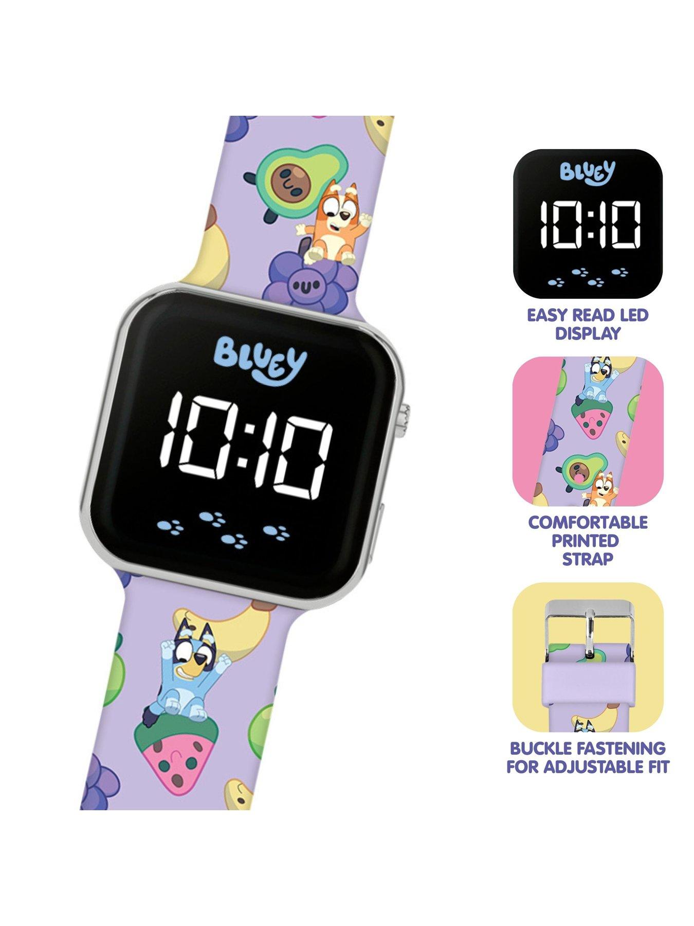 Image 2 of 5 of Paw Patrol Bluey Printed LED Watch