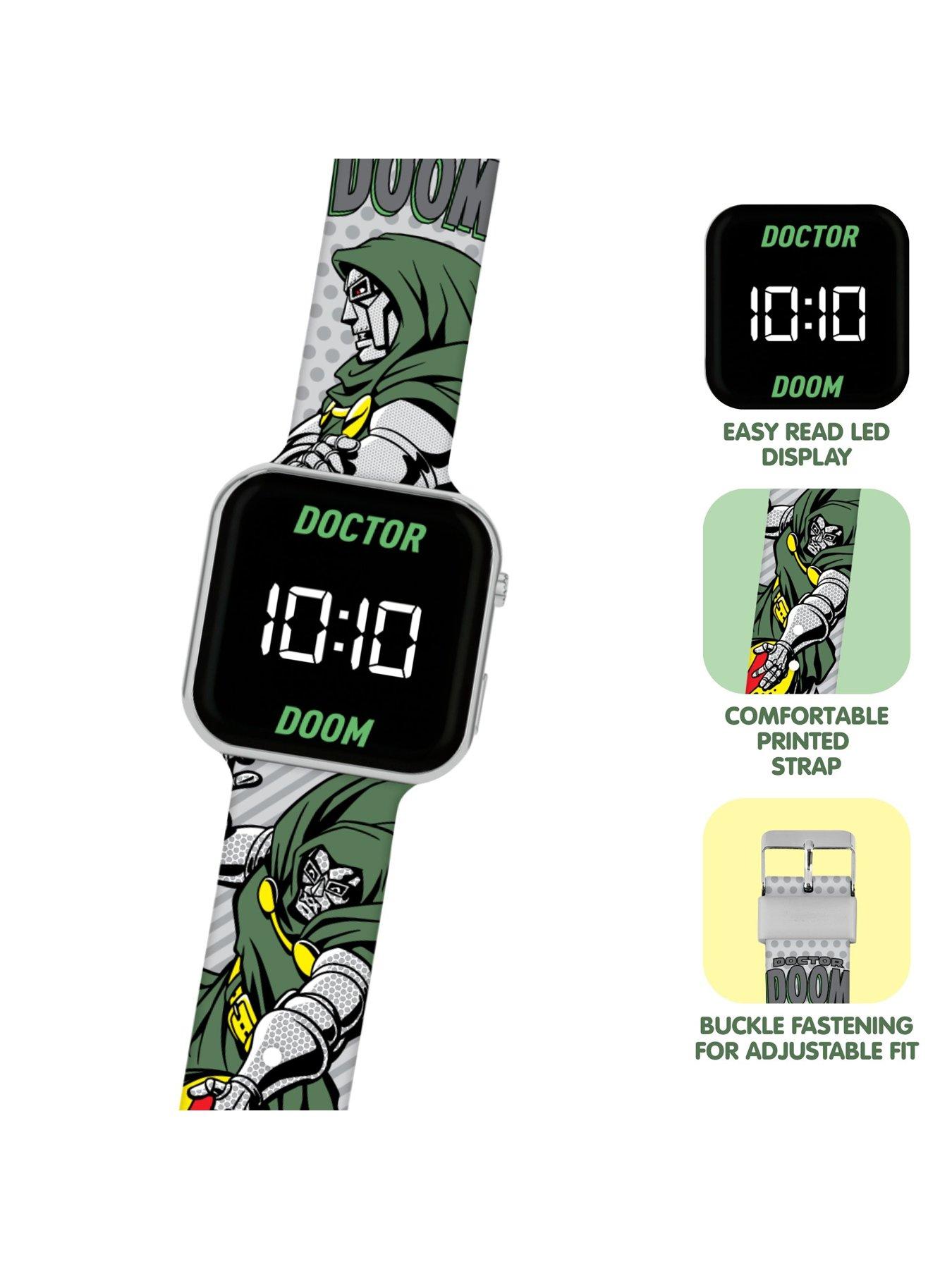 Image 3 of 5 of Disney Doctor Doom Printed LED Watch