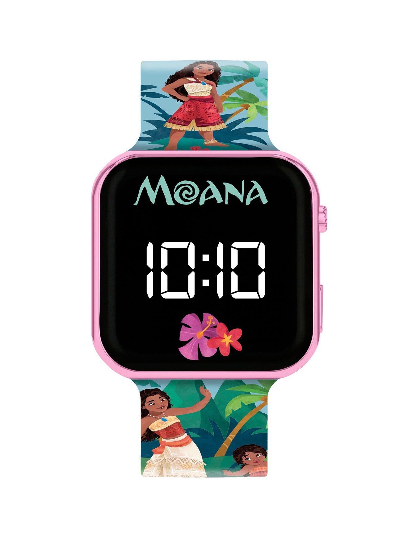 Image 1 of 5 of Disney MOANA PRINTED LED WATCH