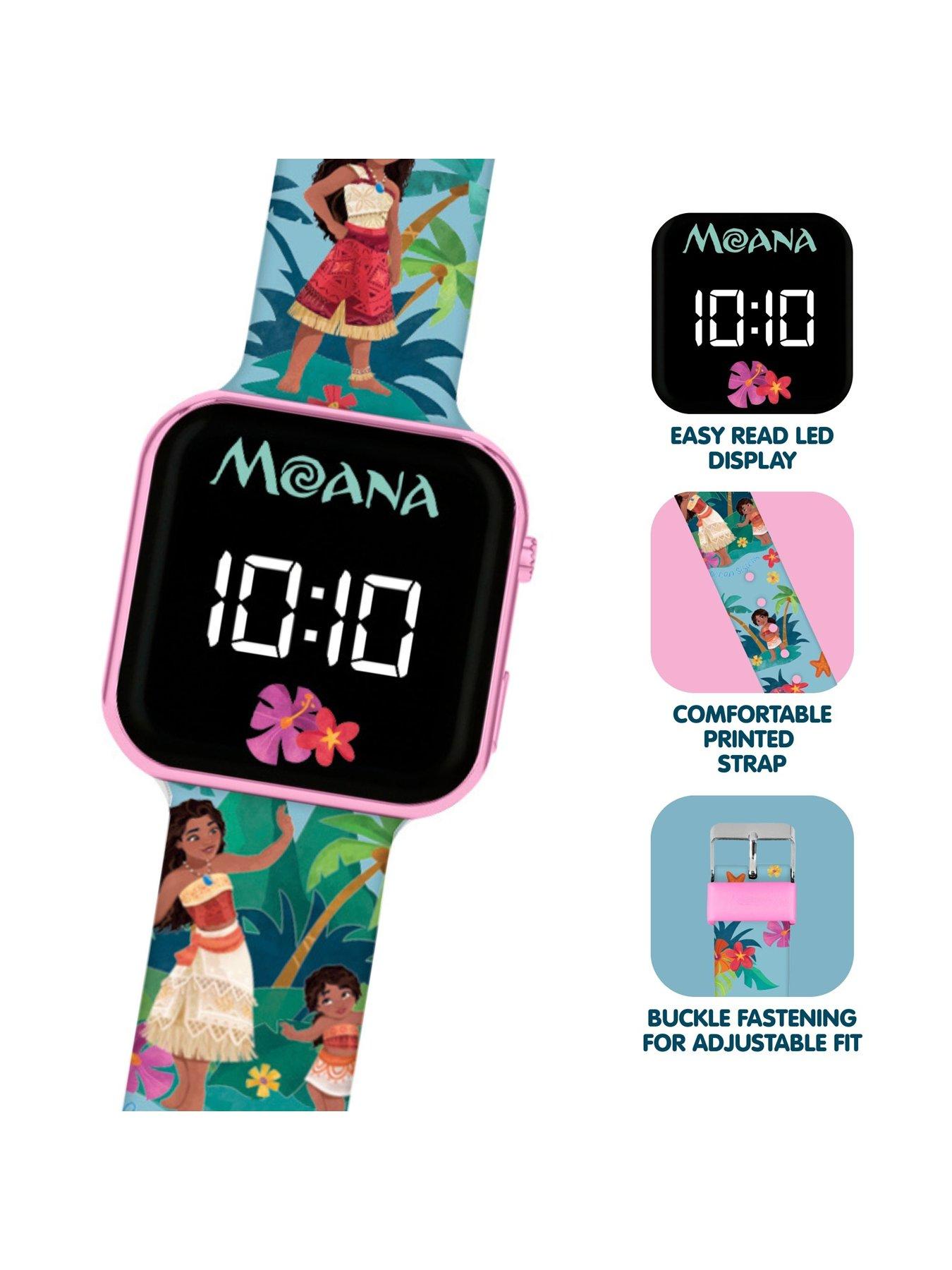 Image 2 of 5 of Disney MOANA PRINTED LED WATCH