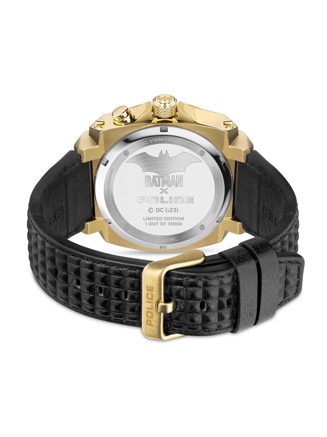 Image 3 of 6 of Police Gold Forever Batman Watch