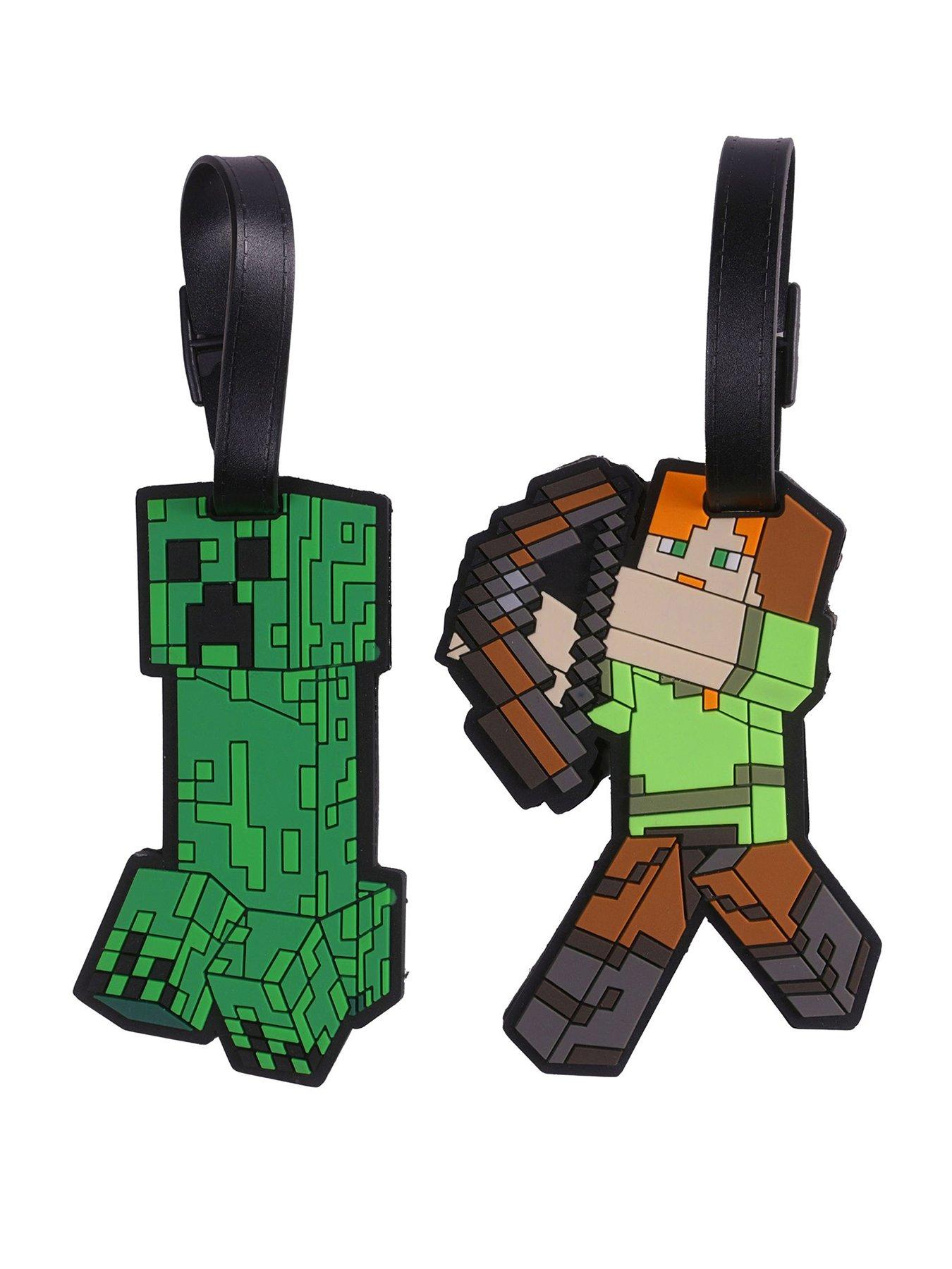 Minecraft 2 Pcs Luggage Tag Set Minecraft - Image 3