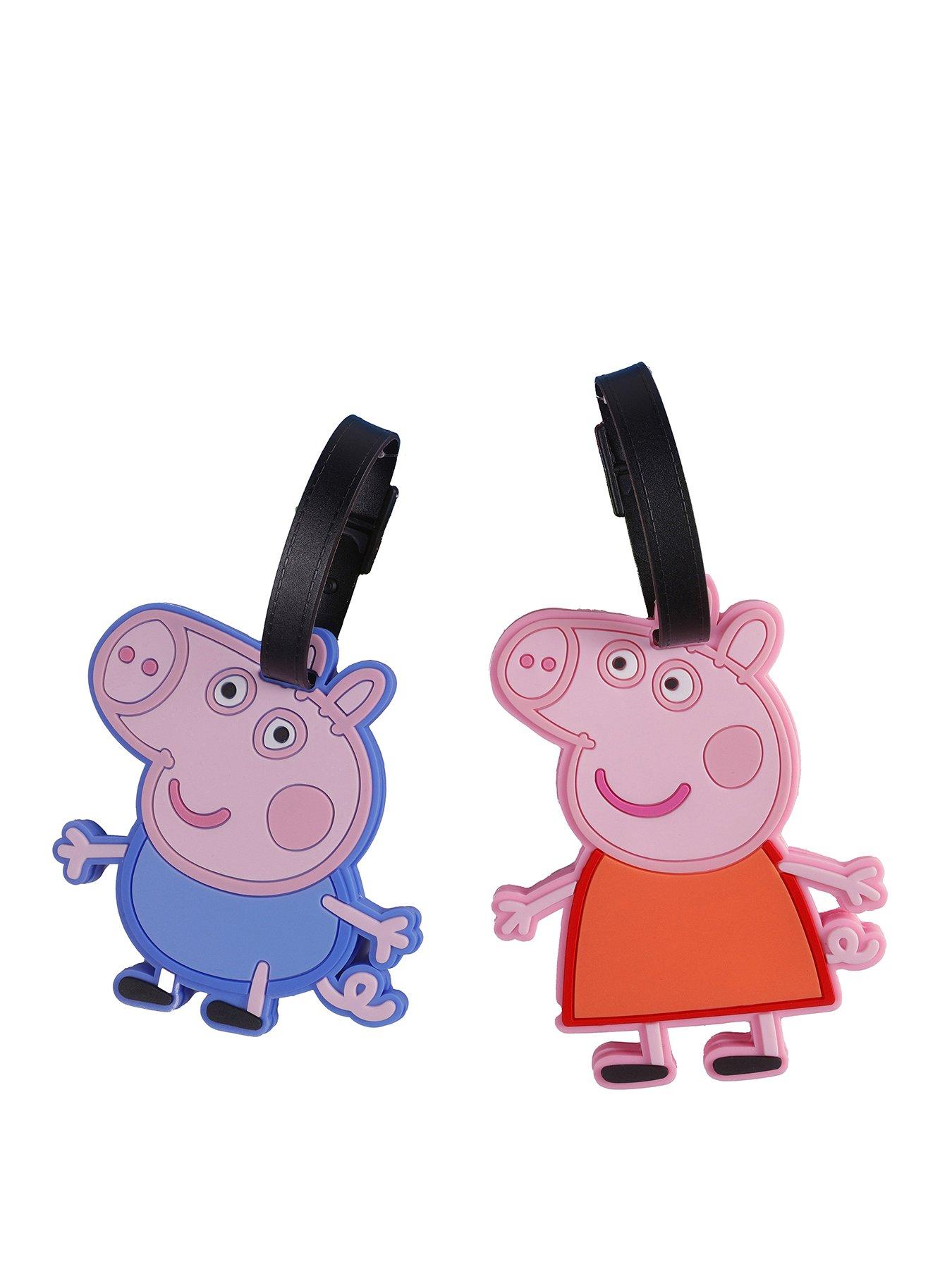 Peppa Pig 2 Pcs Luggage Tag Set Peppa Pig, Multi