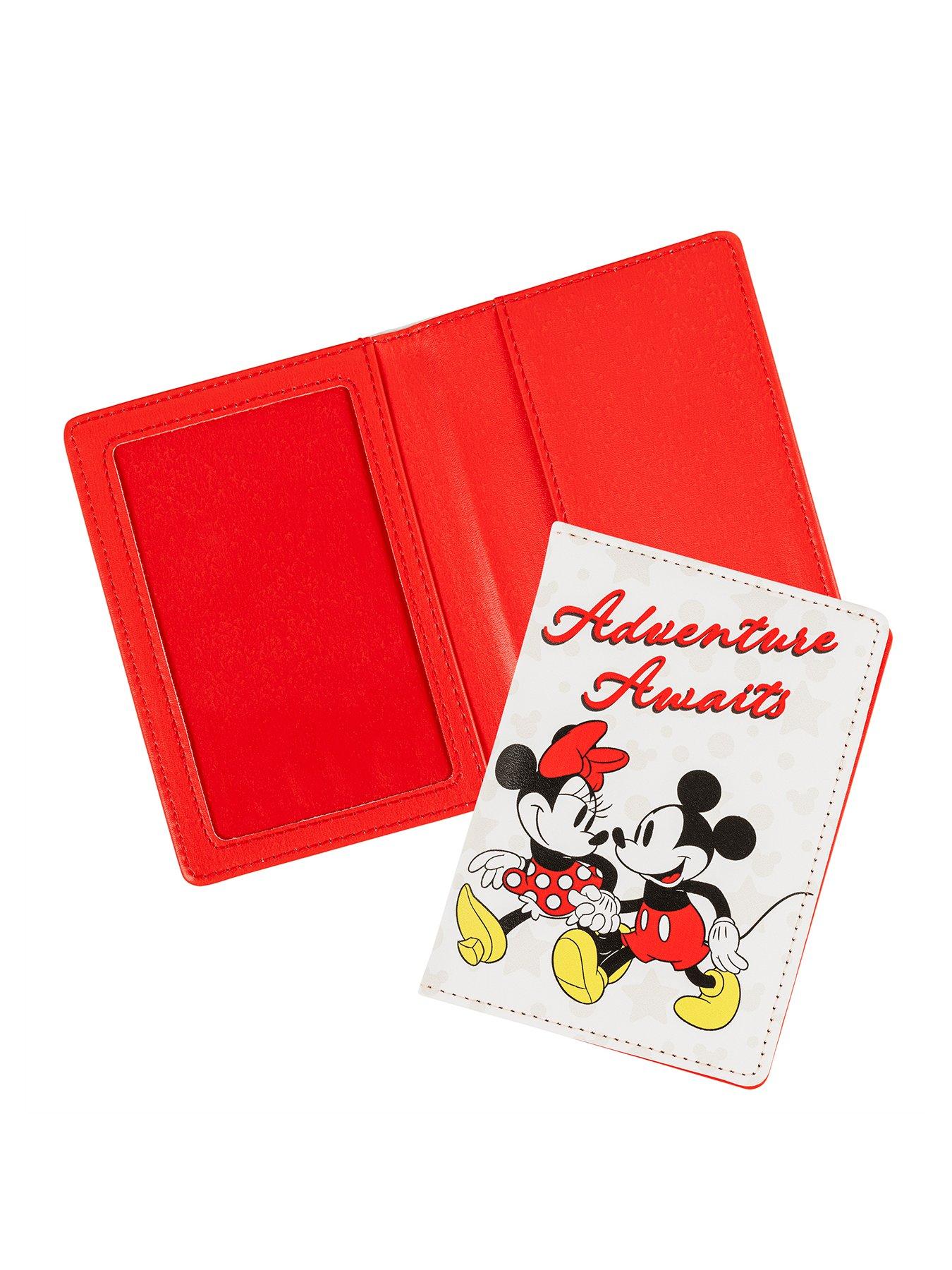 Image 1 of 2 of Disney Mickey &amp; Minnie Passport Holder