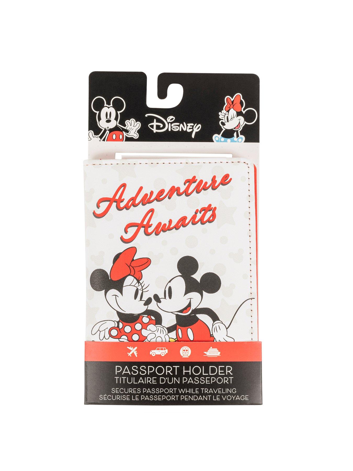 Image 2 of 2 of Disney Mickey &amp; Minnie Passport Holder