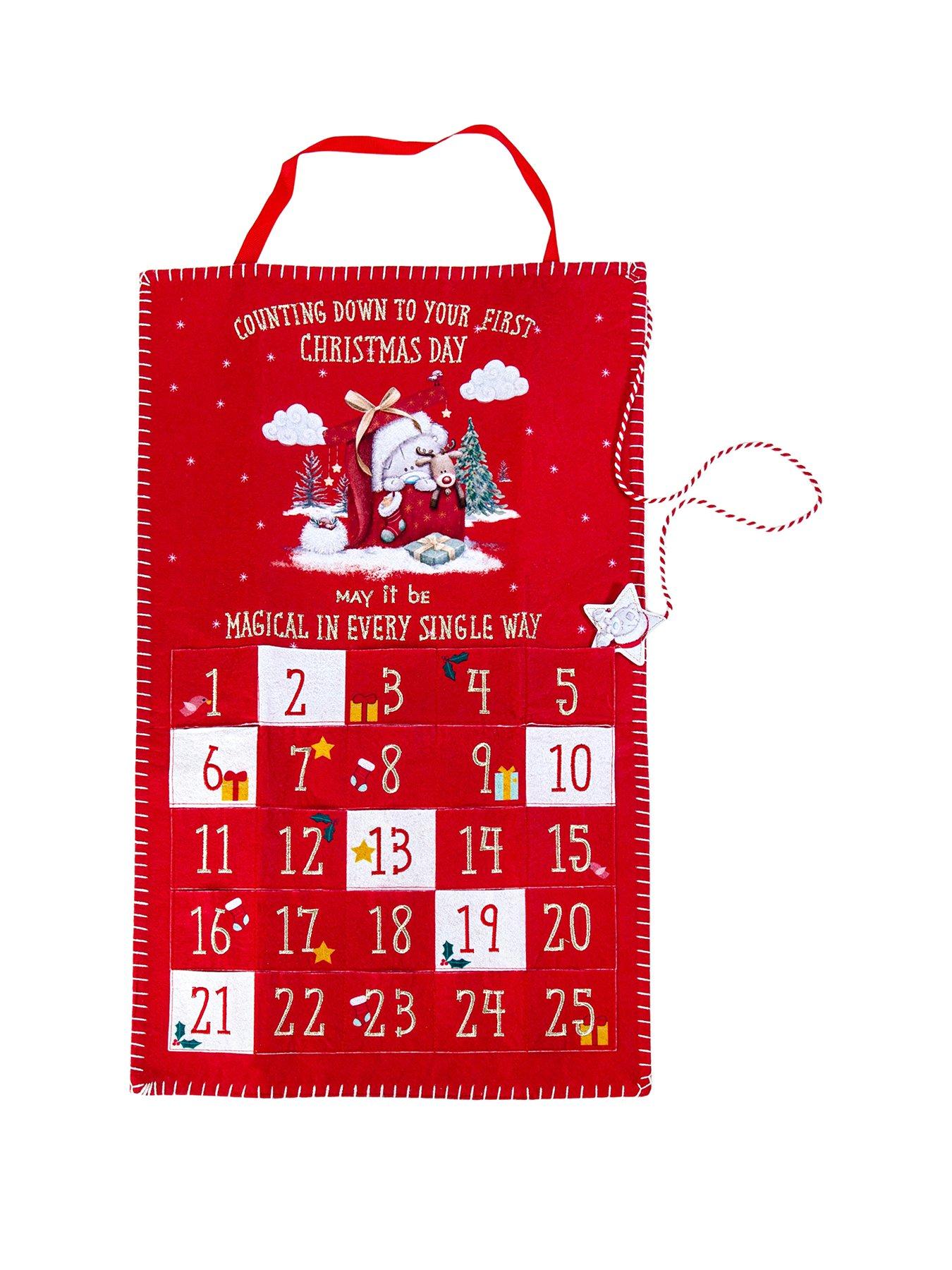 Me to You Tiny Tatty Teddy Hanging Advent Calendar - Baby's First Christmas - Image 4