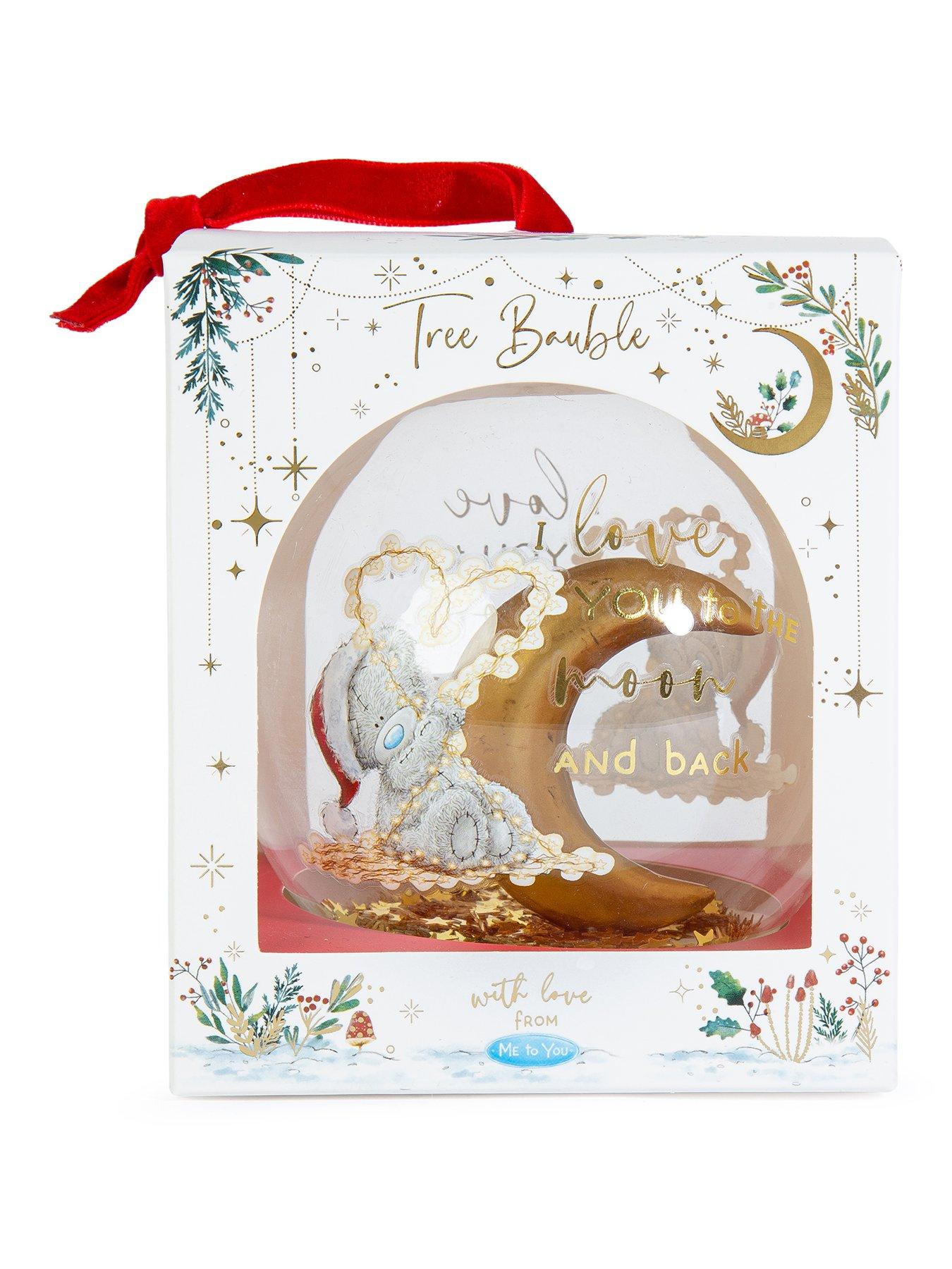 Image 1 of 3 of Me To You Moon And Back Bauble
