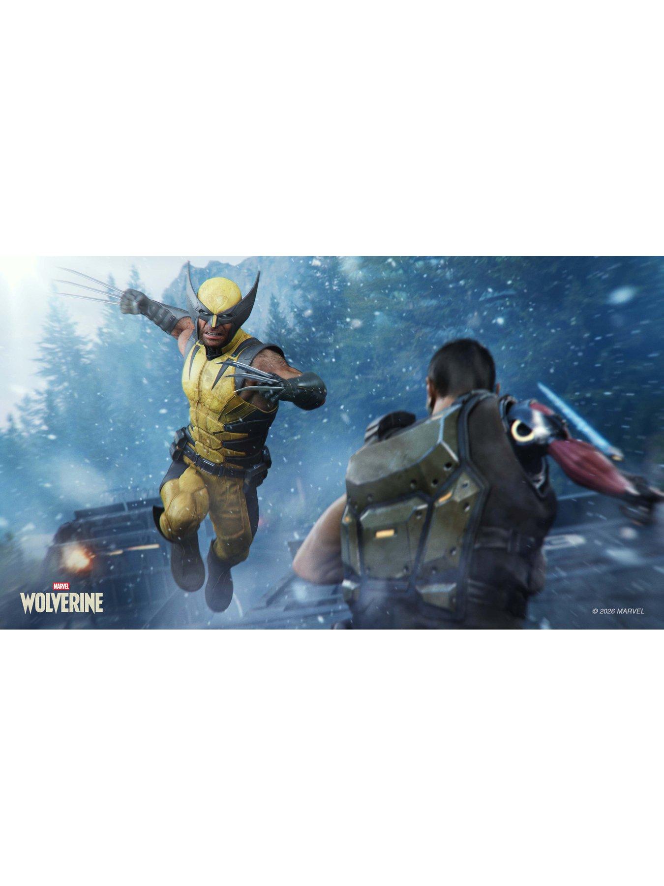Image 6 of 8 of Playstation Marvel's Wolverine &amp; PlayStation&reg;5 DualSense Edge&reg; Wireless Controller - White