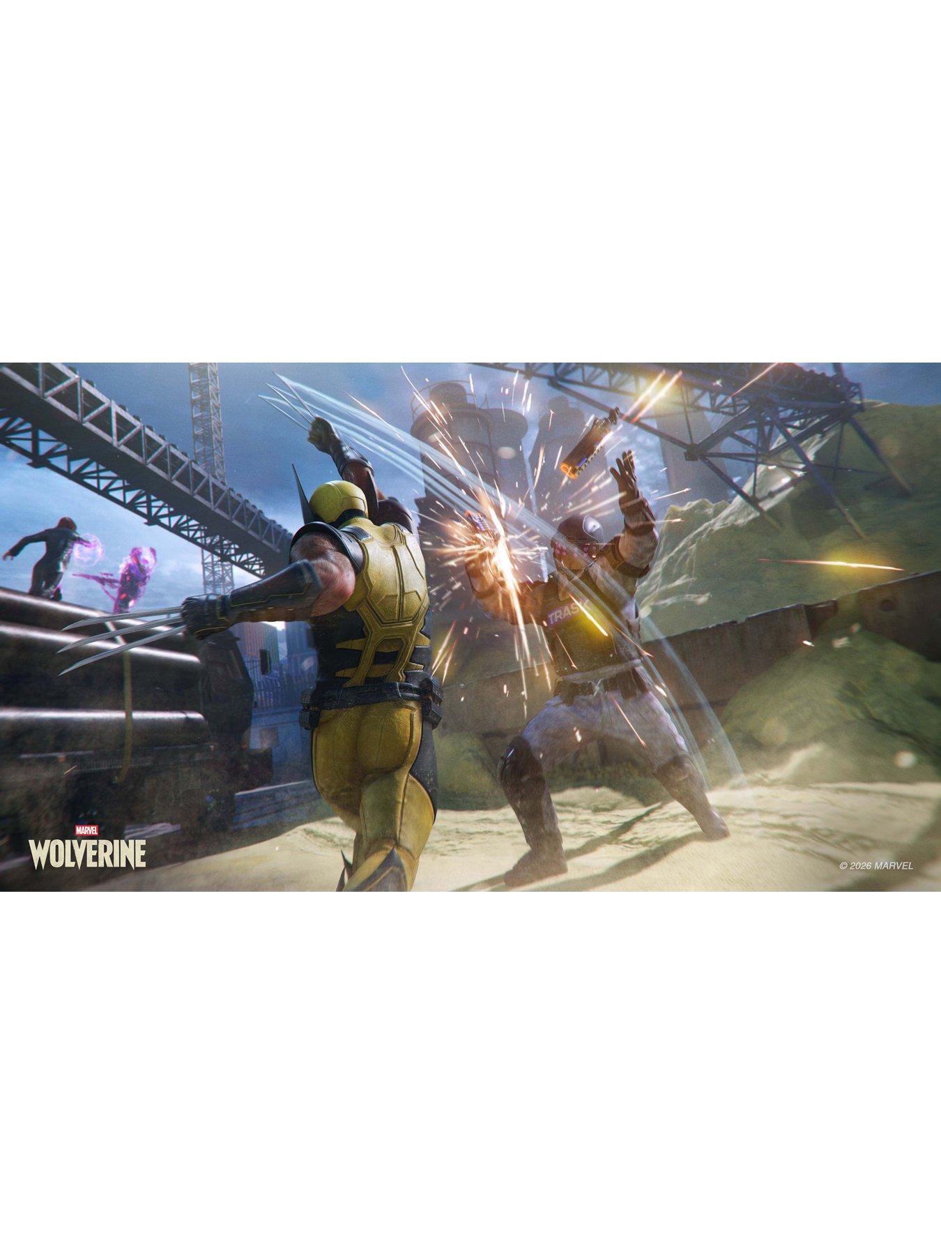 Image 7 of 8 of Playstation Marvel's Wolverine &amp; PlayStation&reg;5 DualSense Edge&reg; Wireless Controller - White