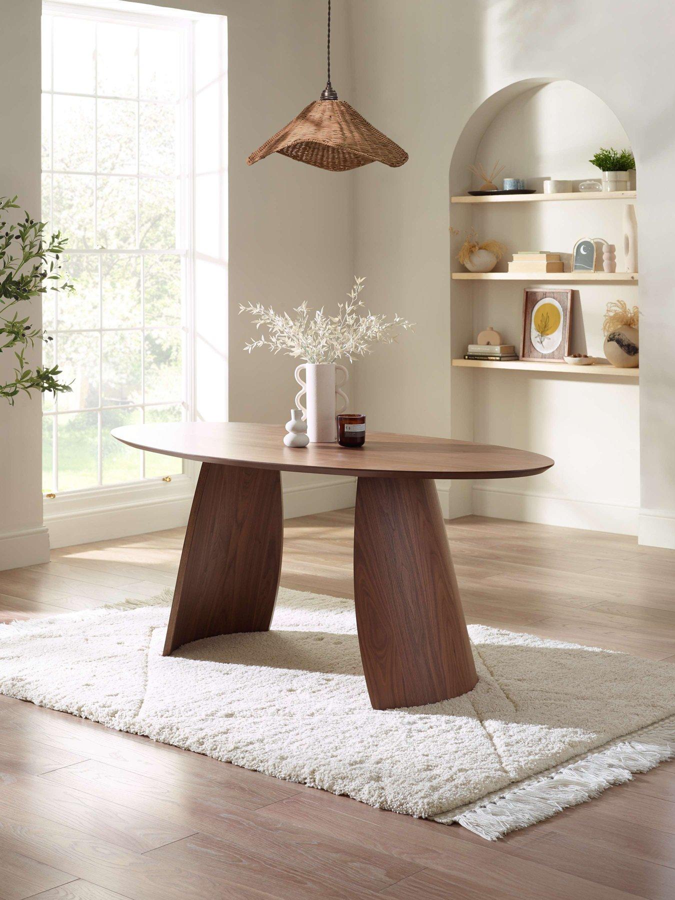 Julian Bowen Julius Oval Dining Table