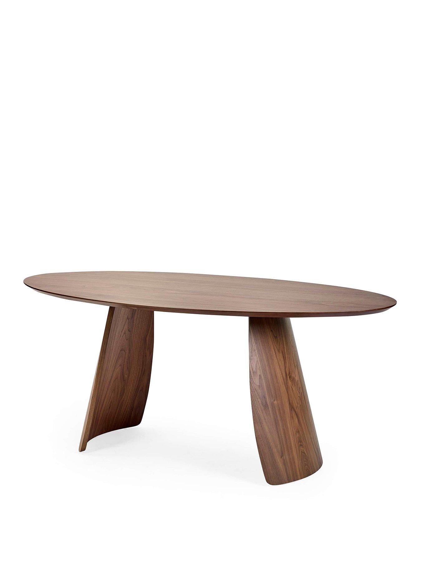 Image 2 of 7 of Julian Bowen Julius Oval Dining Table