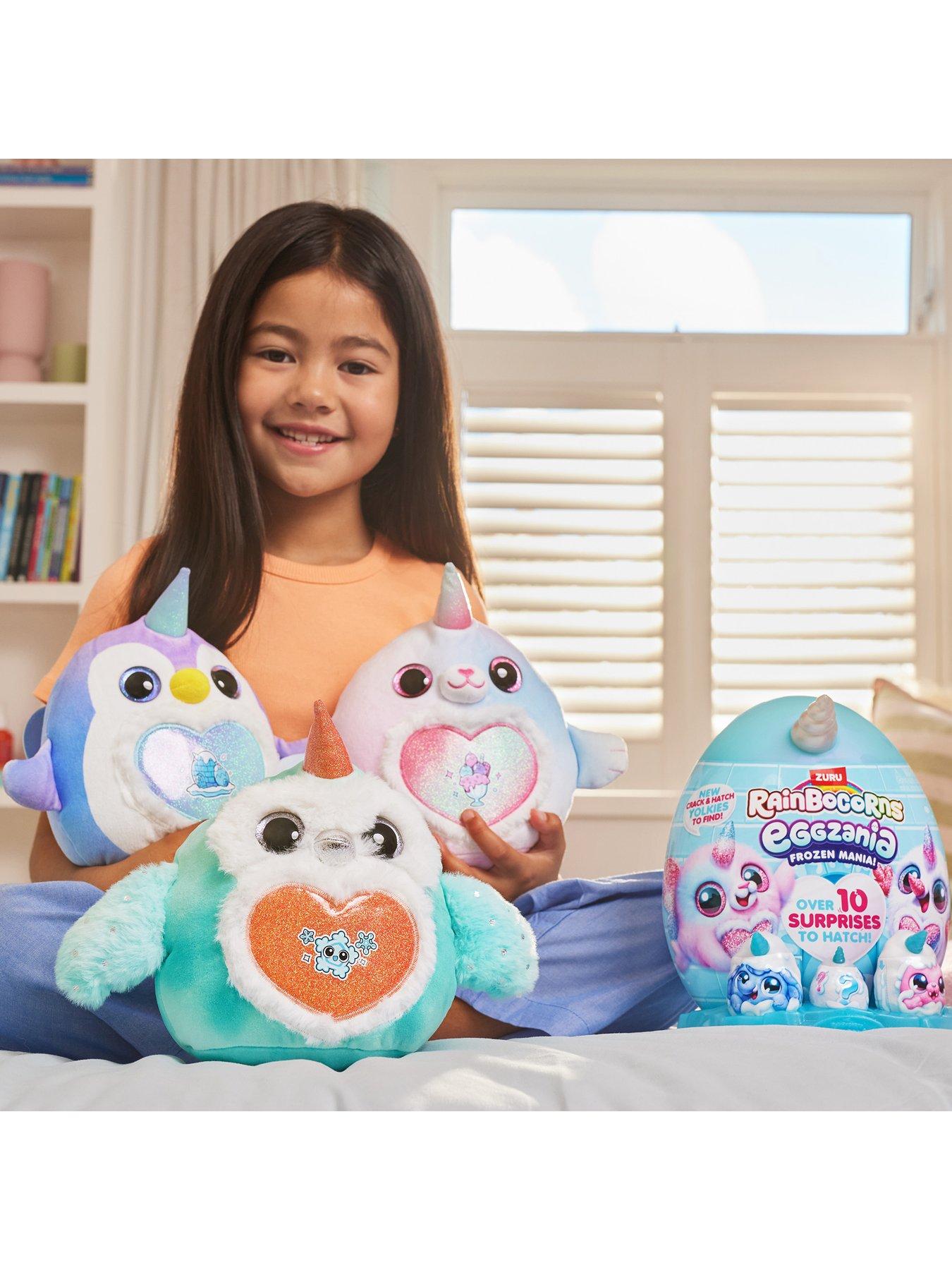 Image 4 of 7 of Rainbocorns Eggzania Hug-To-Hatch Frozen Mania Plush Toy