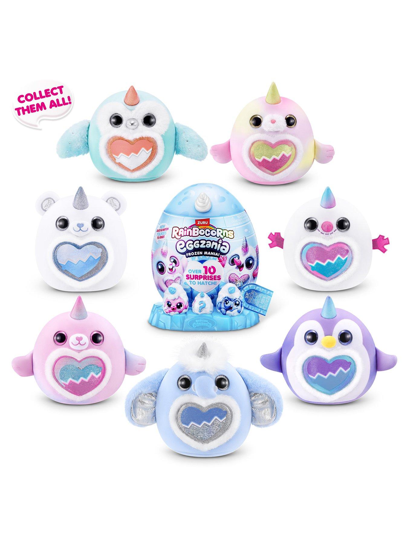 Image 5 of 7 of Rainbocorns Eggzania Hug-To-Hatch Frozen Mania Plush Toy