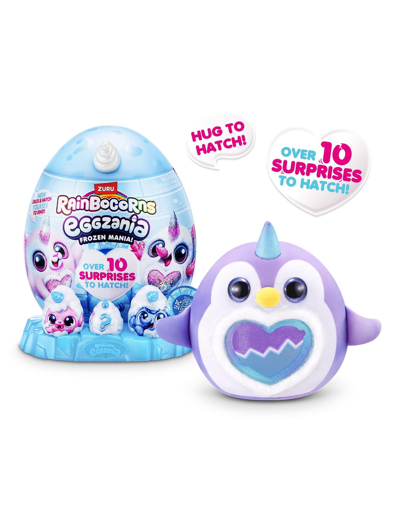 Image 7 of 7 of Rainbocorns Eggzania Hug-To-Hatch Frozen Mania Plush Toy