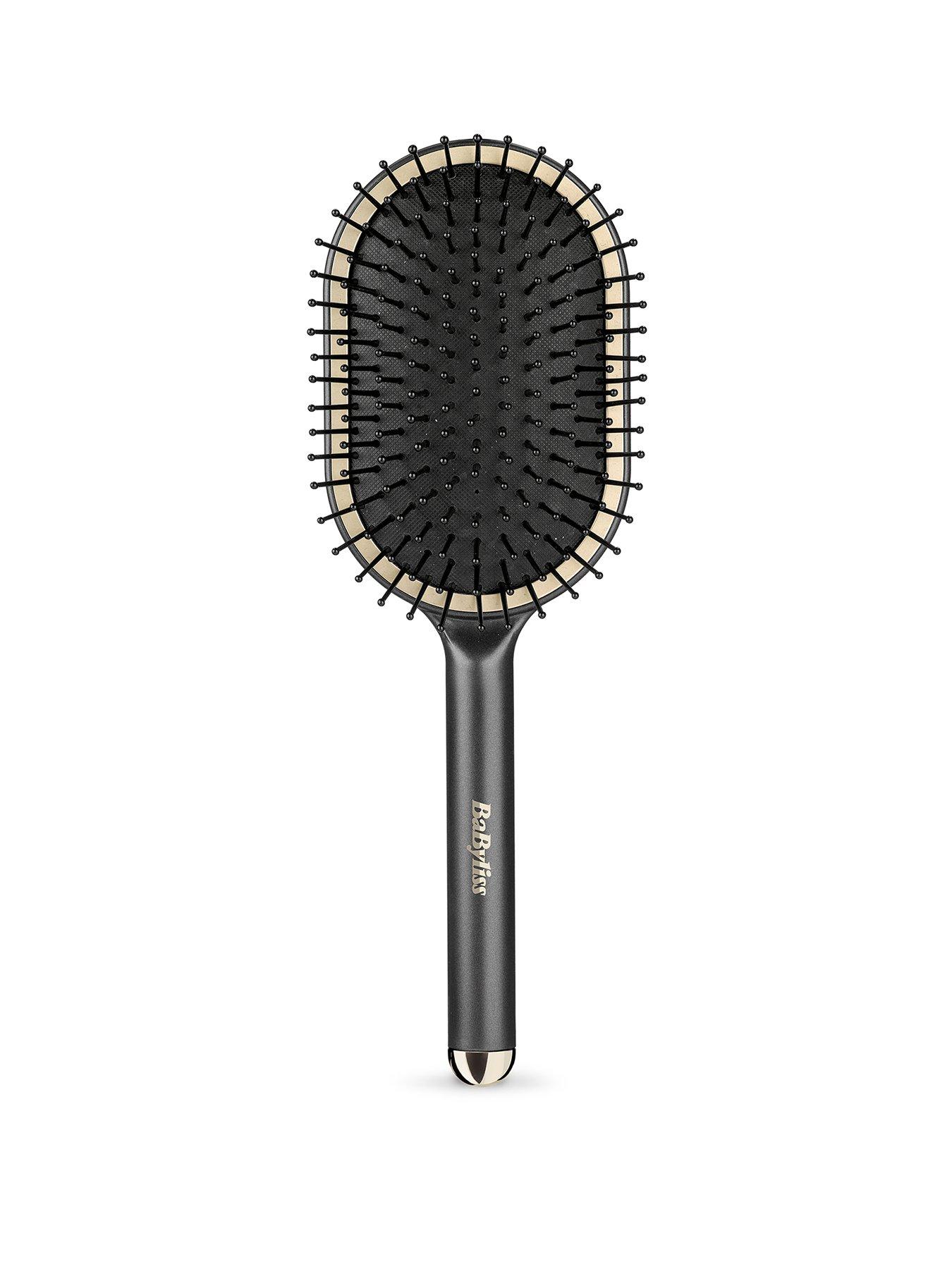 Image 1 of 7 of BaByliss Wet to Dry Ceramic Cushion Hair Brush for Smoothing, Detangling and Gentle Volume