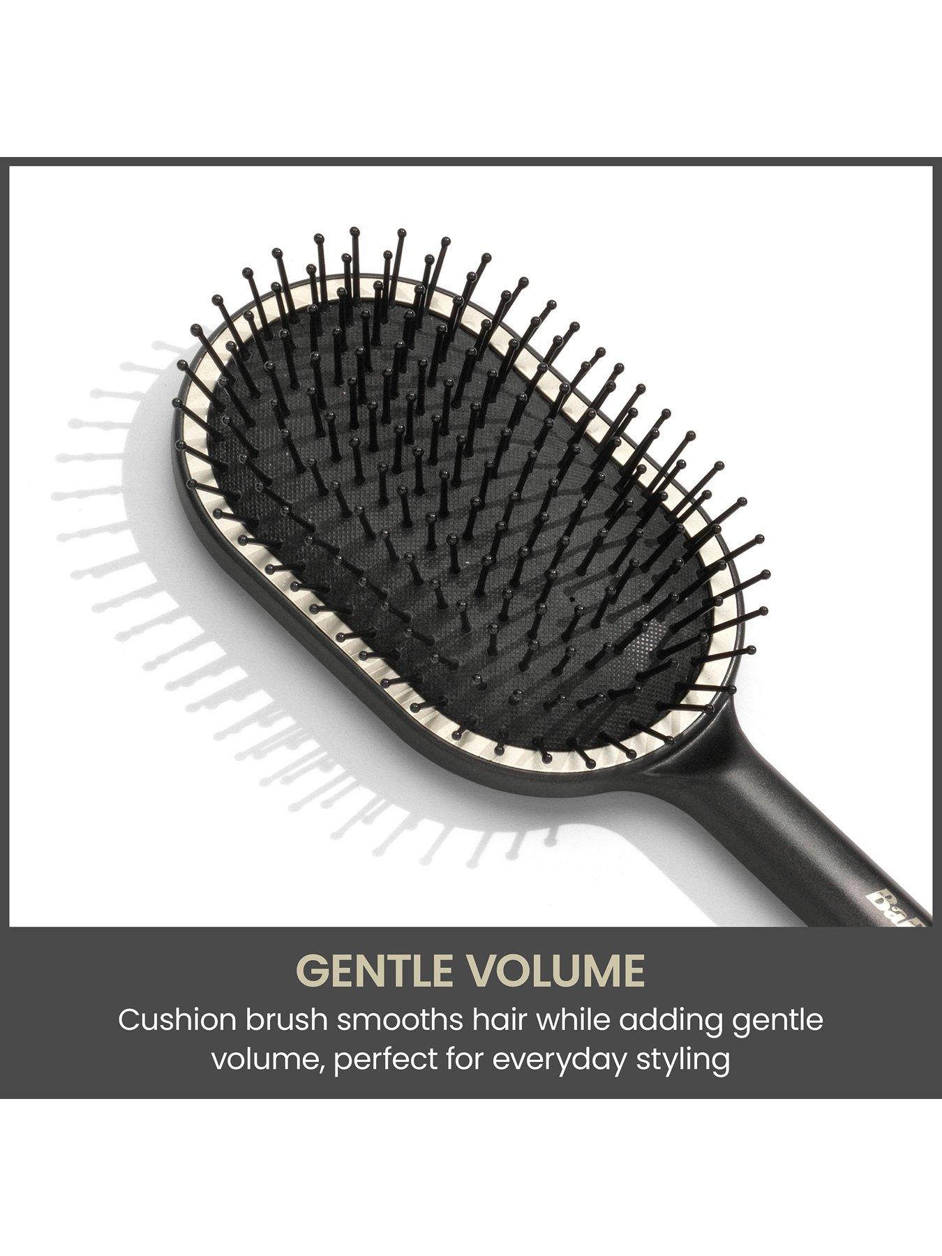 Image 2 of 7 of BaByliss Wet to Dry Ceramic Cushion Hair Brush for Smoothing, Detangling and Gentle Volume