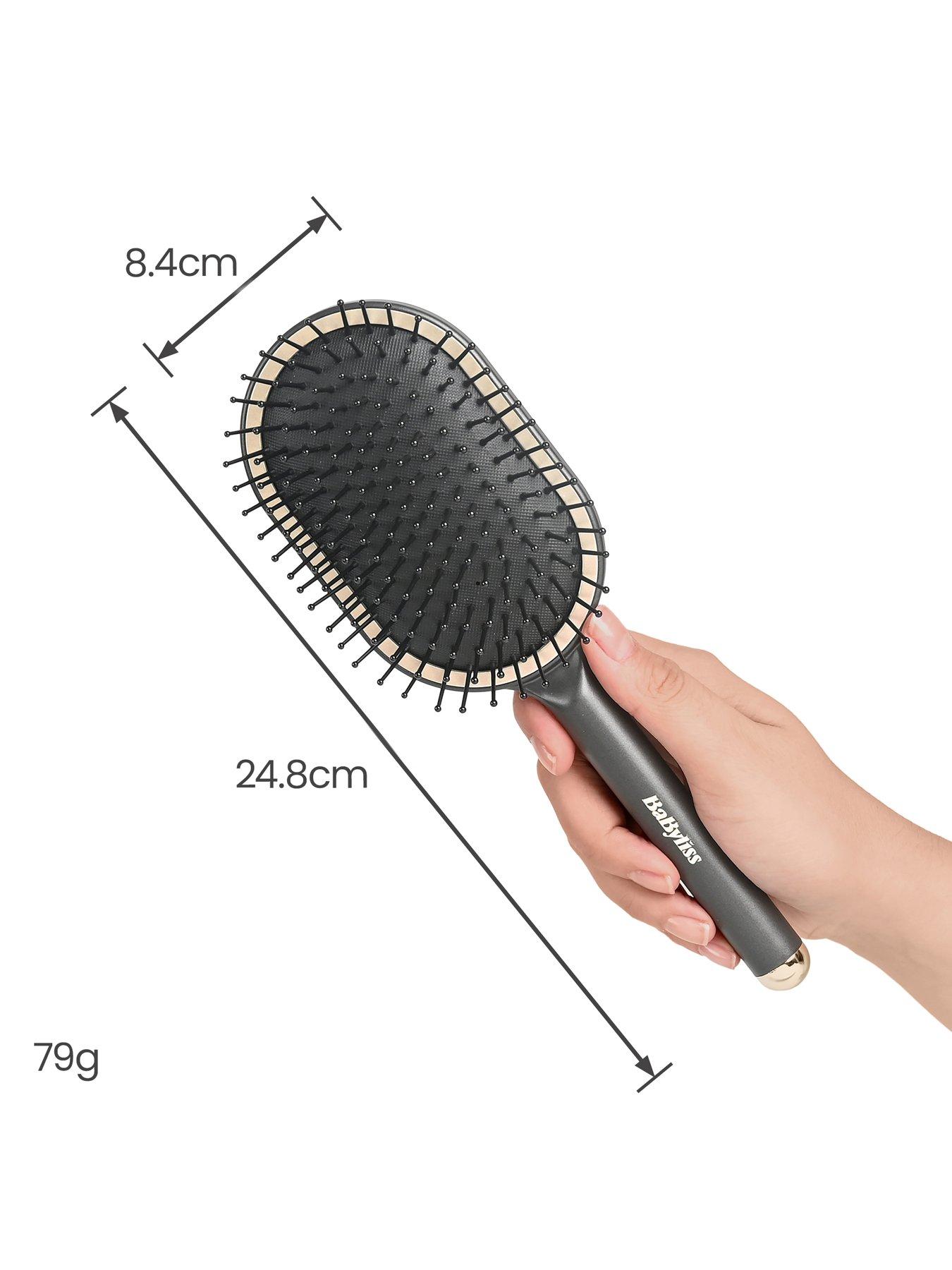 Image 5 of 7 of BaByliss Wet to Dry Ceramic Cushion Hair Brush for Smoothing, Detangling and Gentle Volume