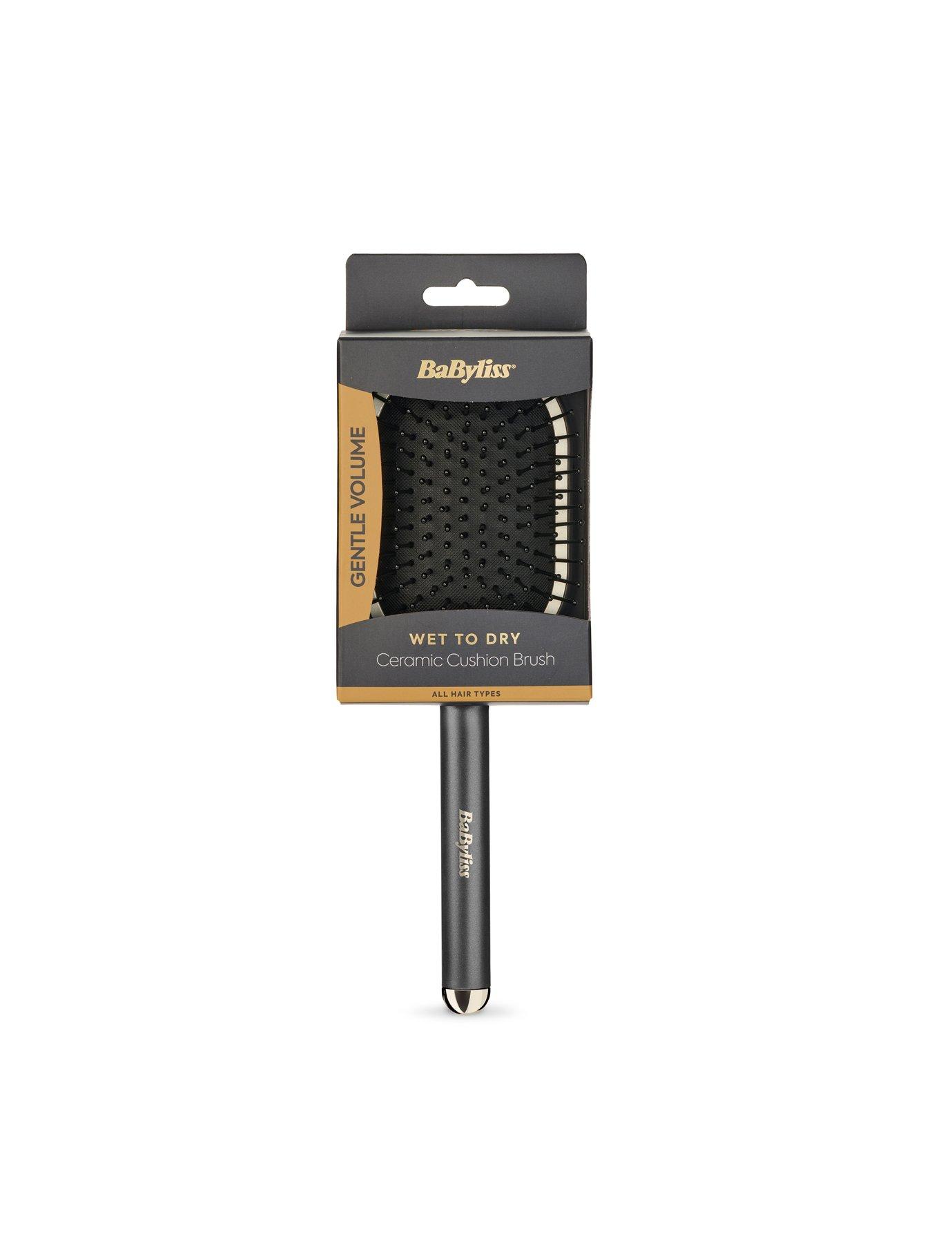 Image 6 of 7 of BaByliss Wet to Dry Ceramic Cushion Hair Brush for Smoothing, Detangling and Gentle Volume