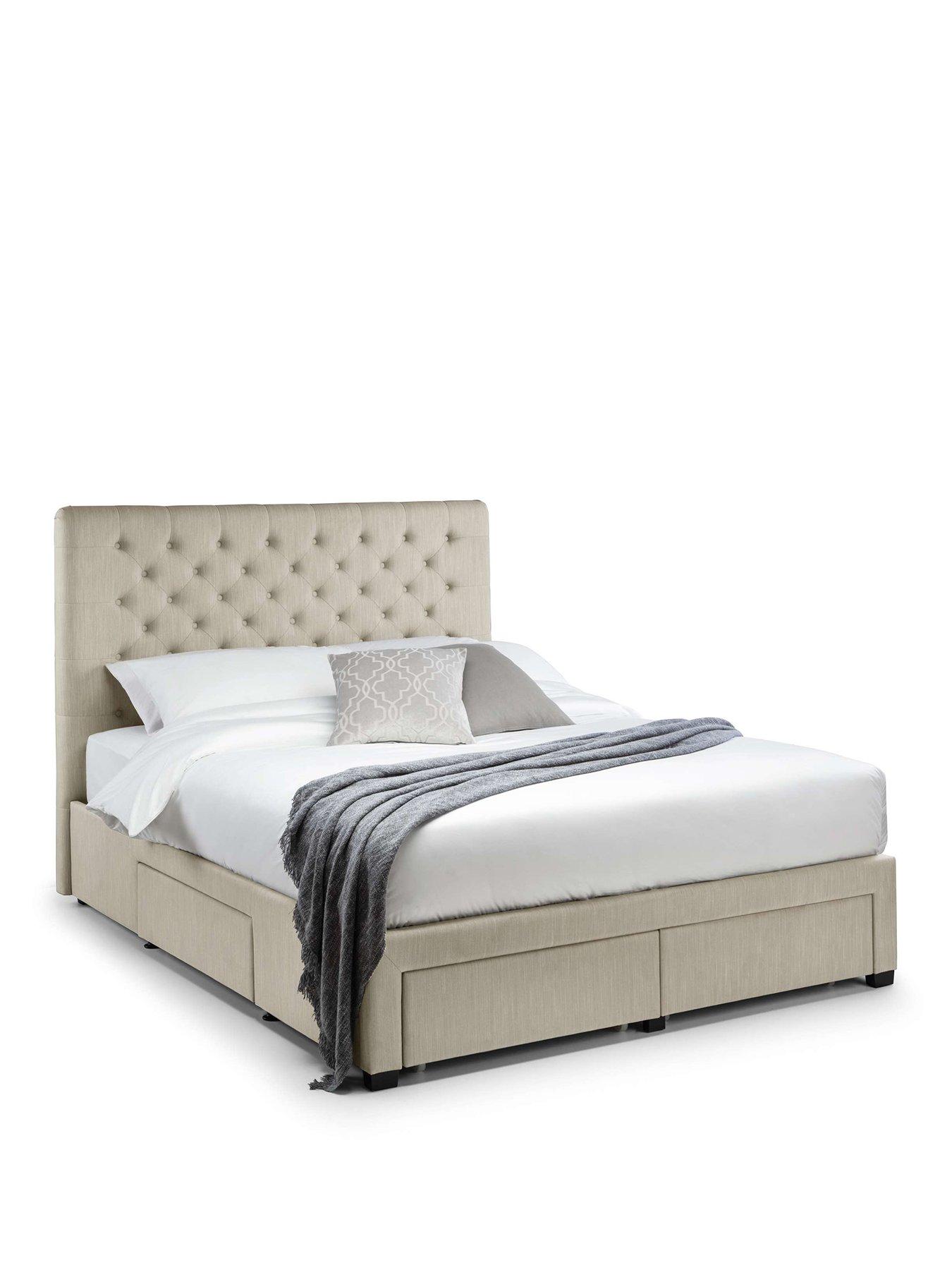Image 2 of 7 of Julian Bowen Wilton Deep Button 4 Drawer Bed - Double