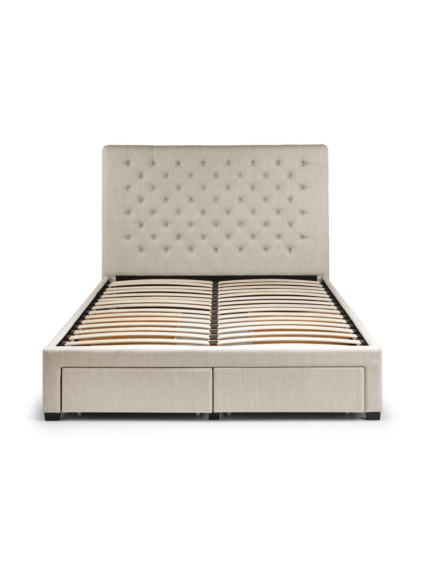 Image 3 of 7 of Julian Bowen Wilton Deep Button 4 Drawer Bed - Double