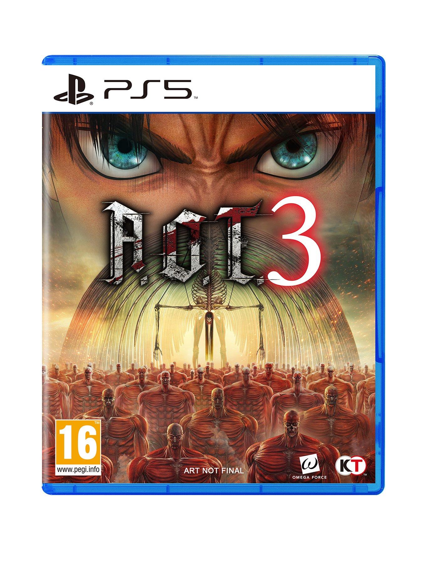 Image 1 of 6 of Playstation A.O.T.3 - Attack on Titan 3 -&nbsp;PlayStation&reg;5