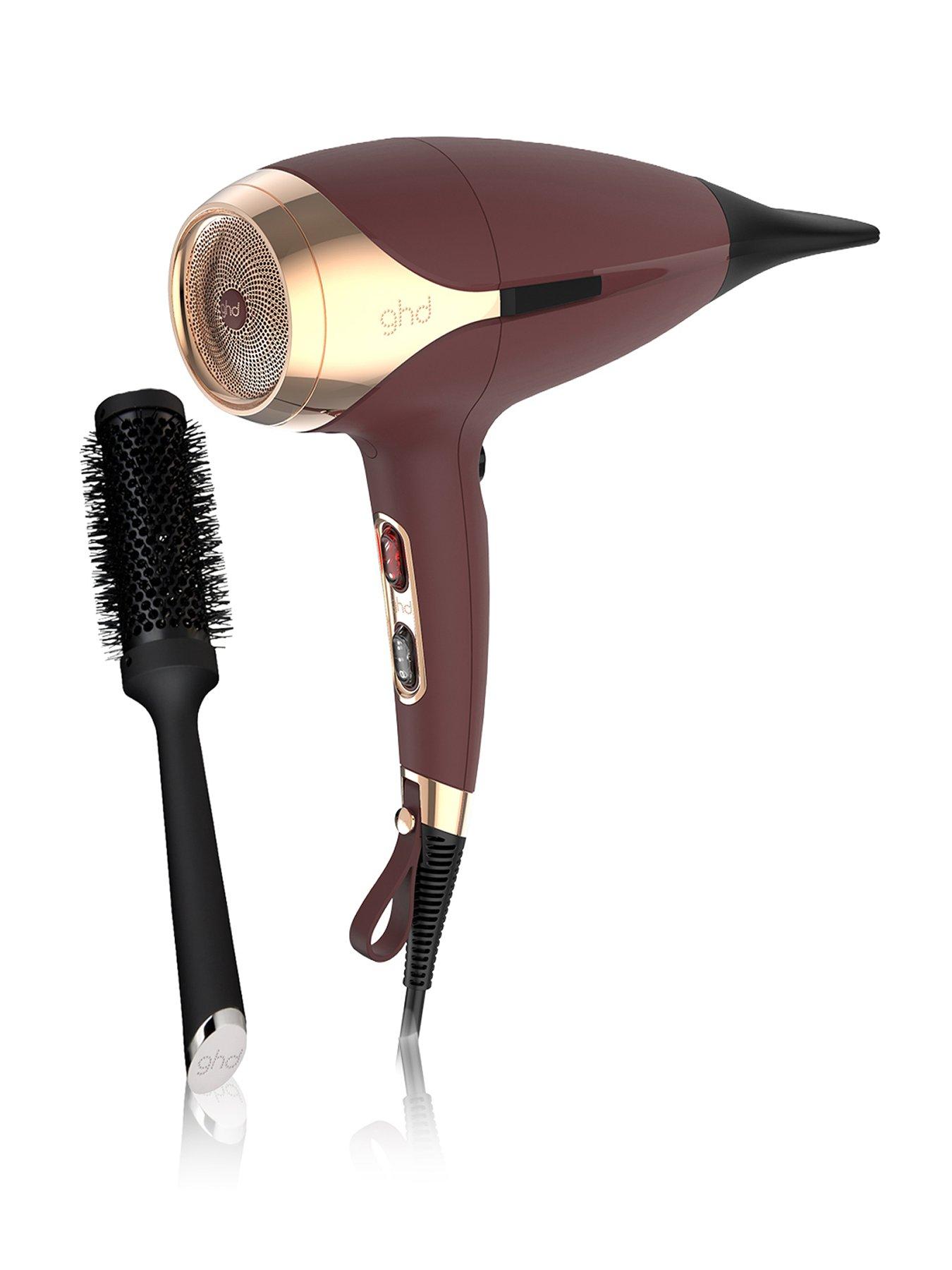 Image 1 of 6 of ghd Helios Hair Dryer Giftset in Plum