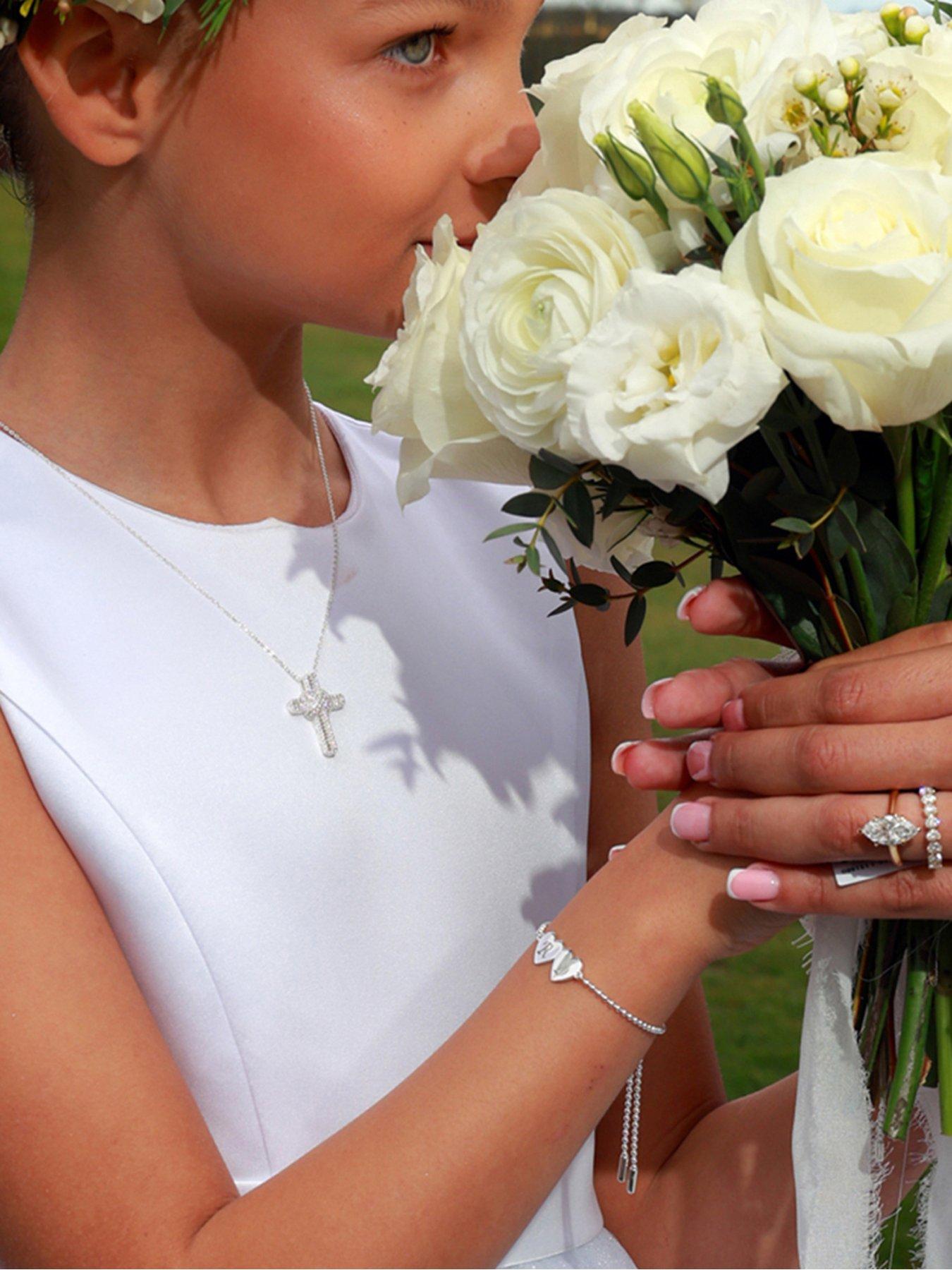 Image 2 of 2 of Say It With Forever Cross Necklace - Silver