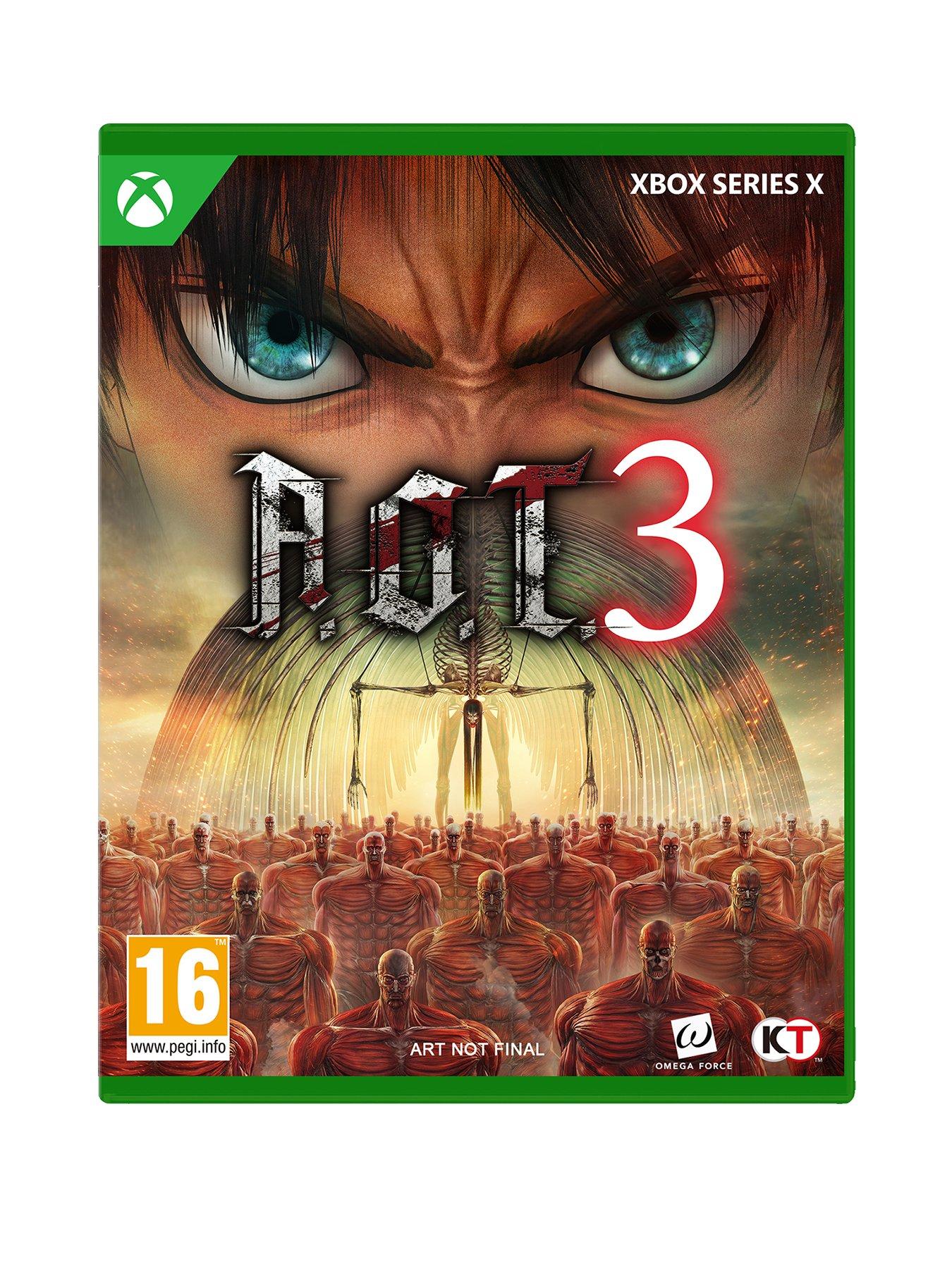 Image 1 of 6 of Xbox A.O.T.3 - Attack on Titan 3 - XBOX Series X