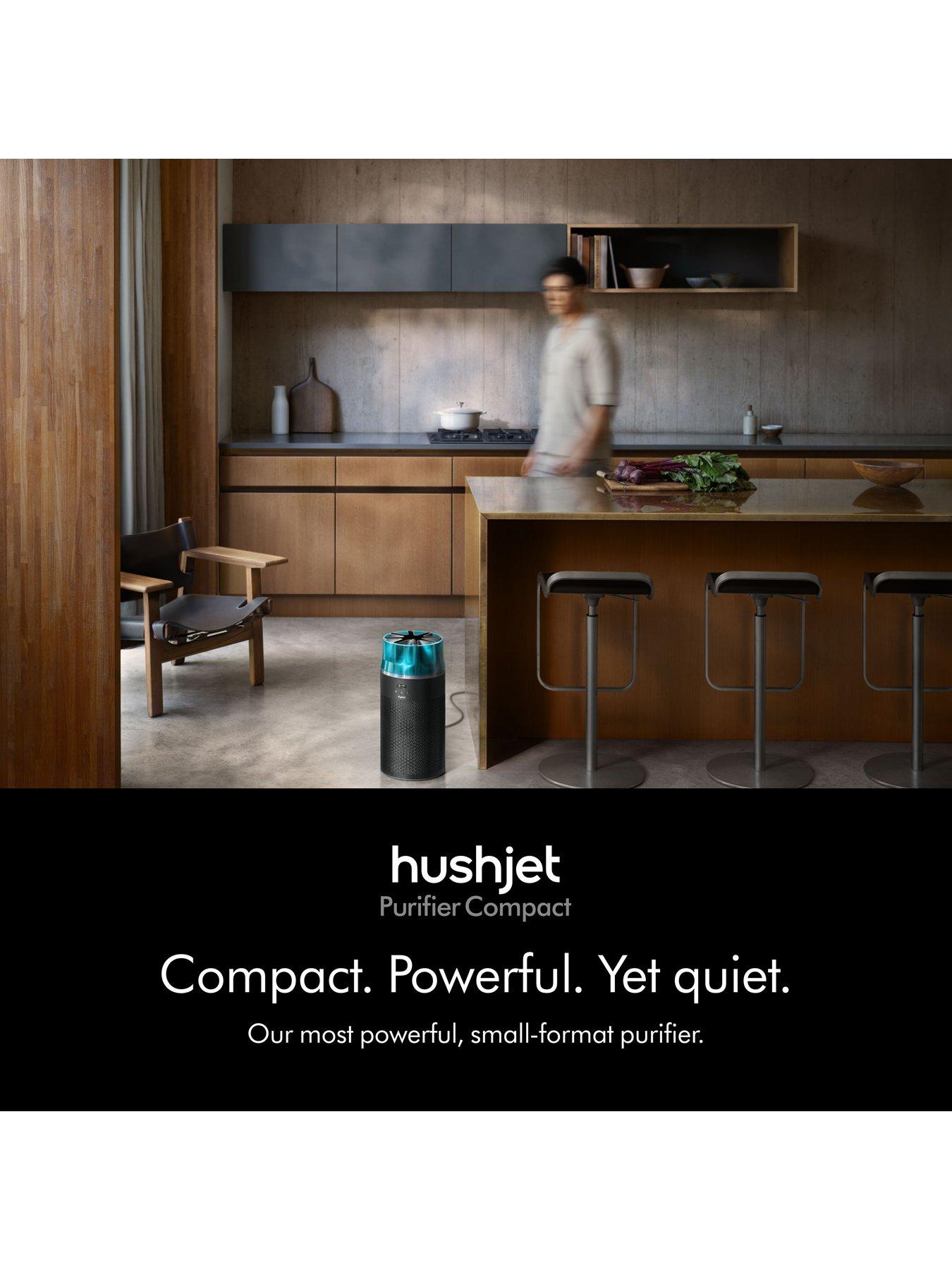 Image 2 of 8 of Dyson Hushjet HushJet&trade; Purifier Compact HJ10 air purifier Black/Teal Black/Teal