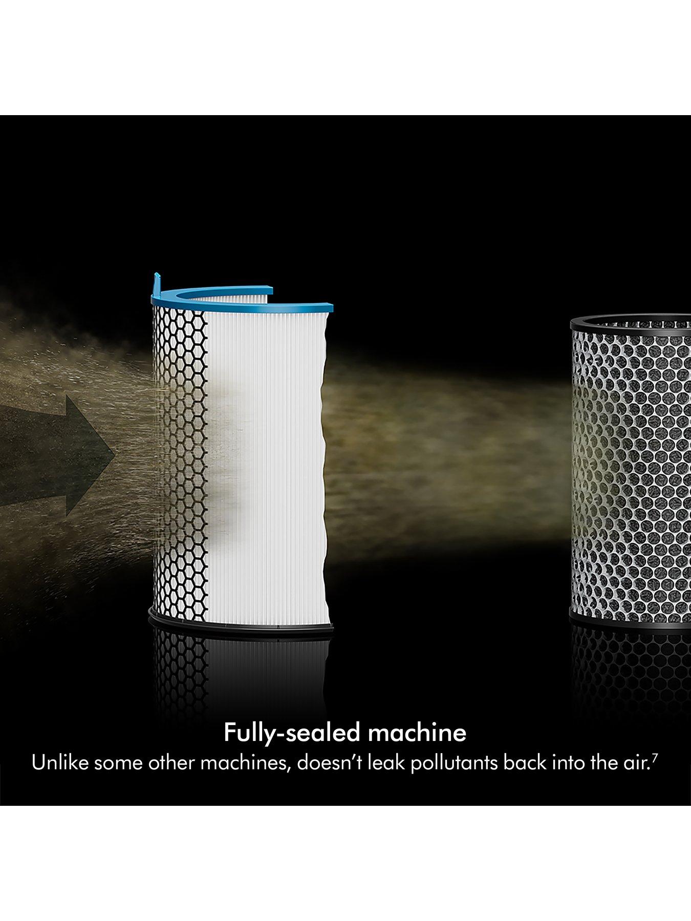 Image 5 of 8 of Dyson Hushjet HushJet&trade; Purifier Compact HJ10 air purifier Black/Teal Black/Teal
