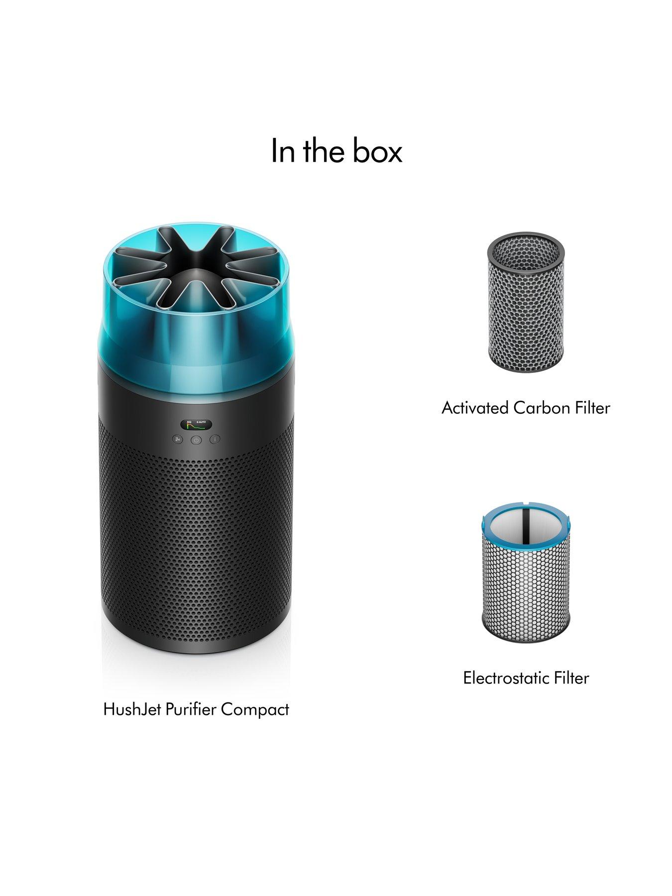Image 7 of 8 of Dyson Hushjet HushJet&trade; Purifier Compact HJ10 air purifier Black/Teal Black/Teal