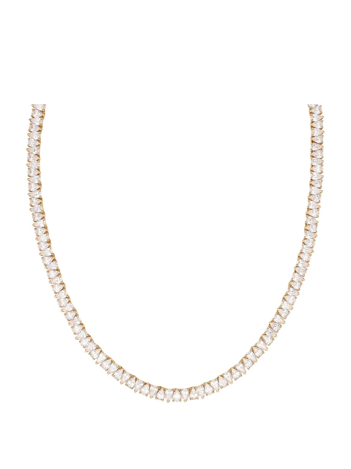 Image 1 of 2 of Say It With Womens Pear Necklace - Yellow Gold