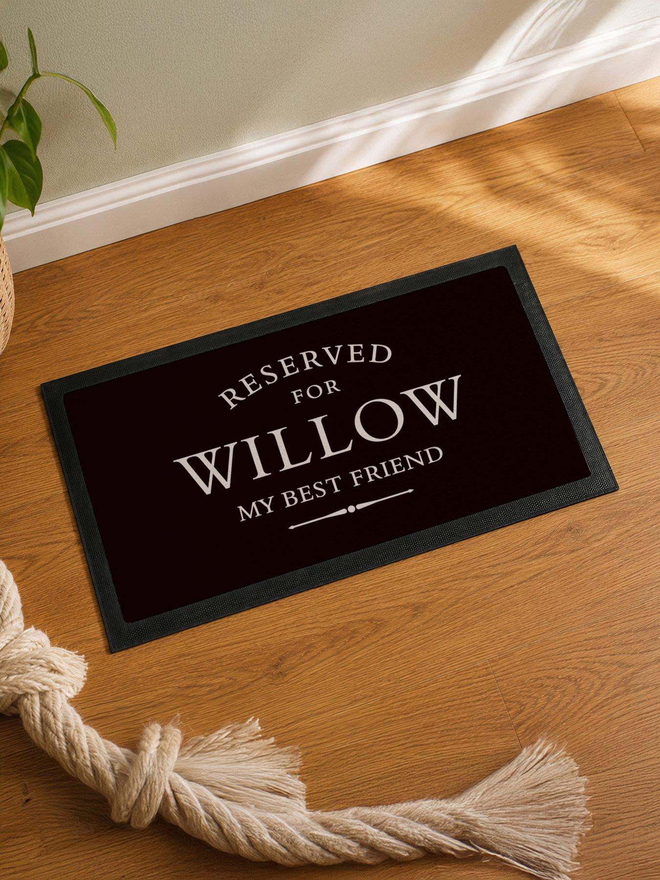 Image 4 of 4 of The Personalised Memento Company Personalised Reserved For Pet Bowl Mat