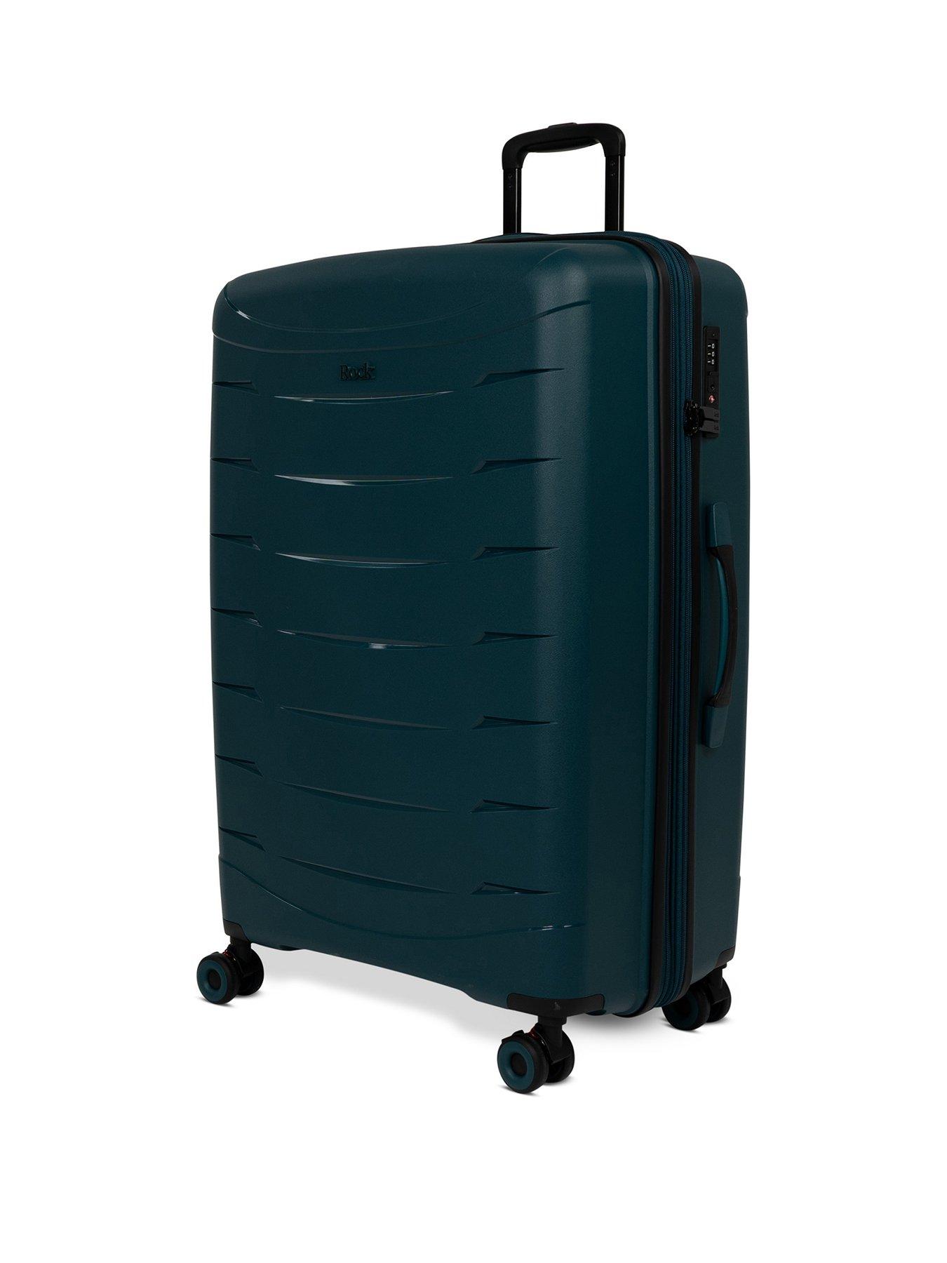 Rock Teal Resilient Large Suitcase - Image 3