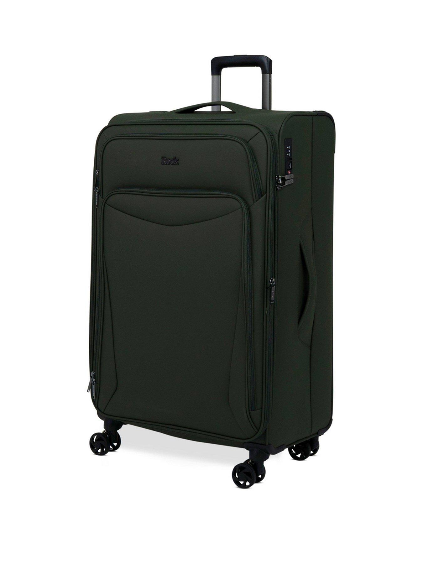 Rock Luggage Vitality Large Khaki Suitcase