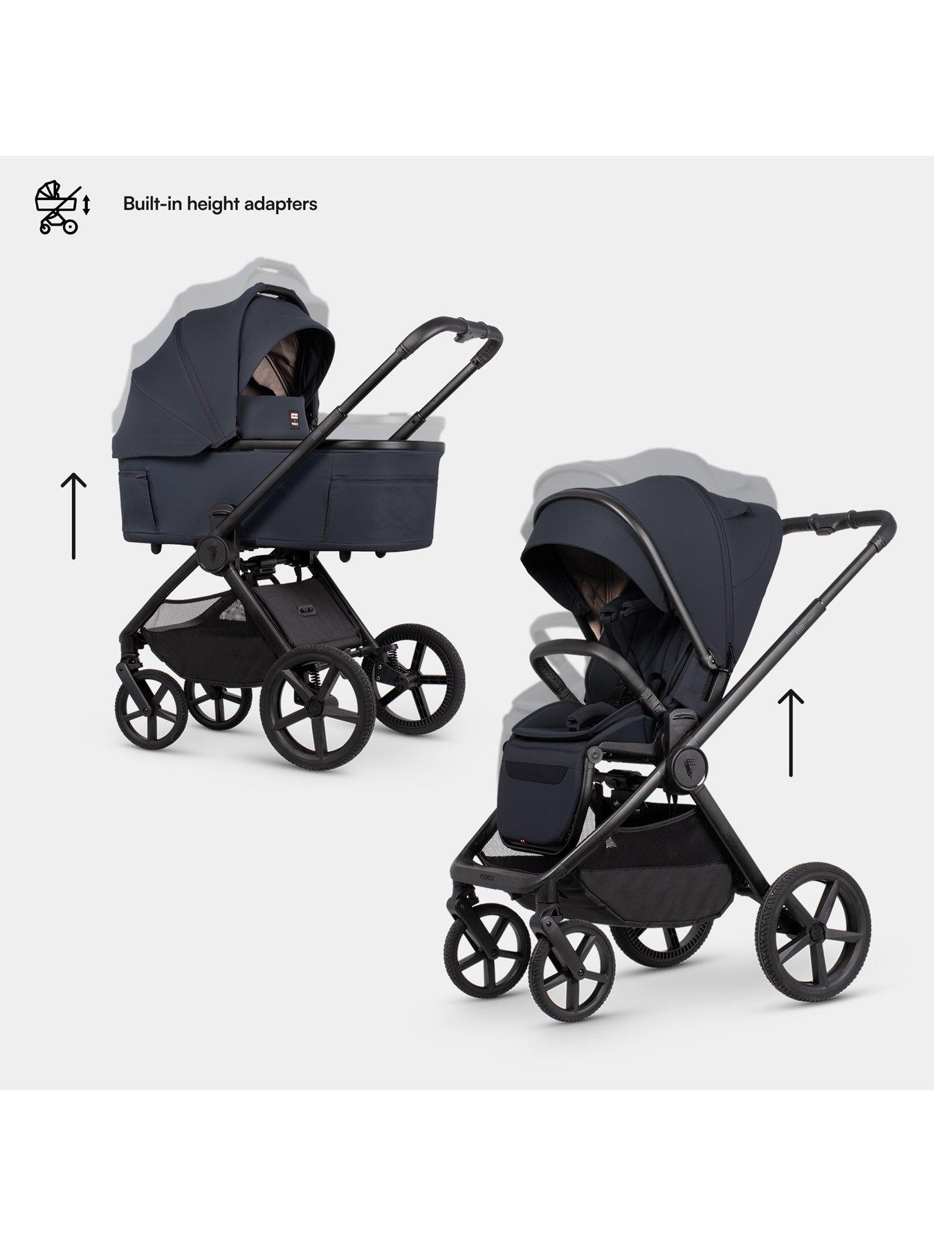 Image 2 of 8 of Venicci Upline 3 Hunter - 4in1 Plus Bundle Tiago Black Car Seat and 360 Base - Navy