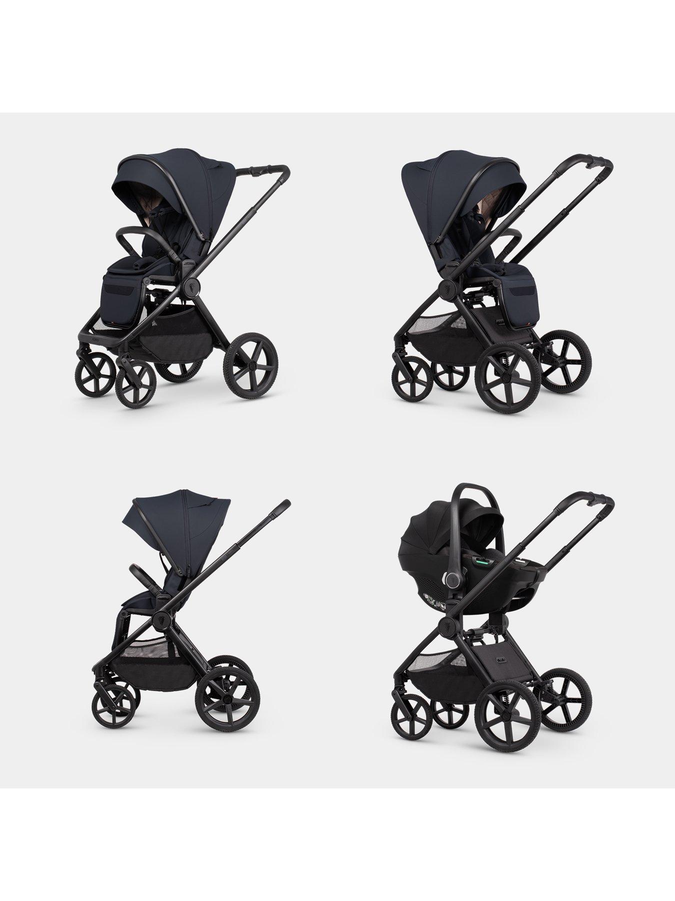 Image 3 of 8 of Venicci Upline 3 Hunter - 4in1 Plus Bundle Tiago Black Car Seat and 360 Base - Navy