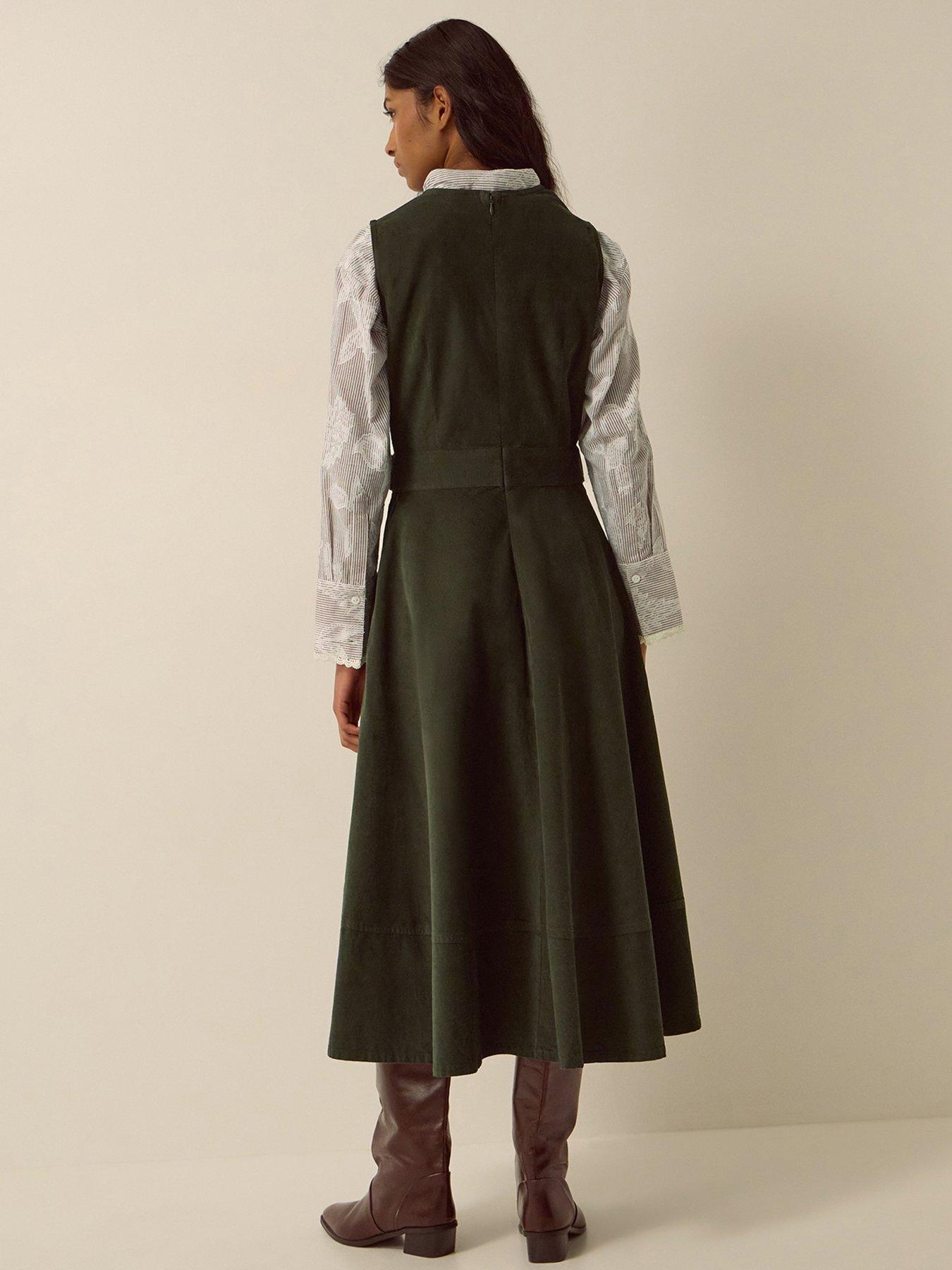 Image 2 of 4 of Monsoon Ella Cord Dress