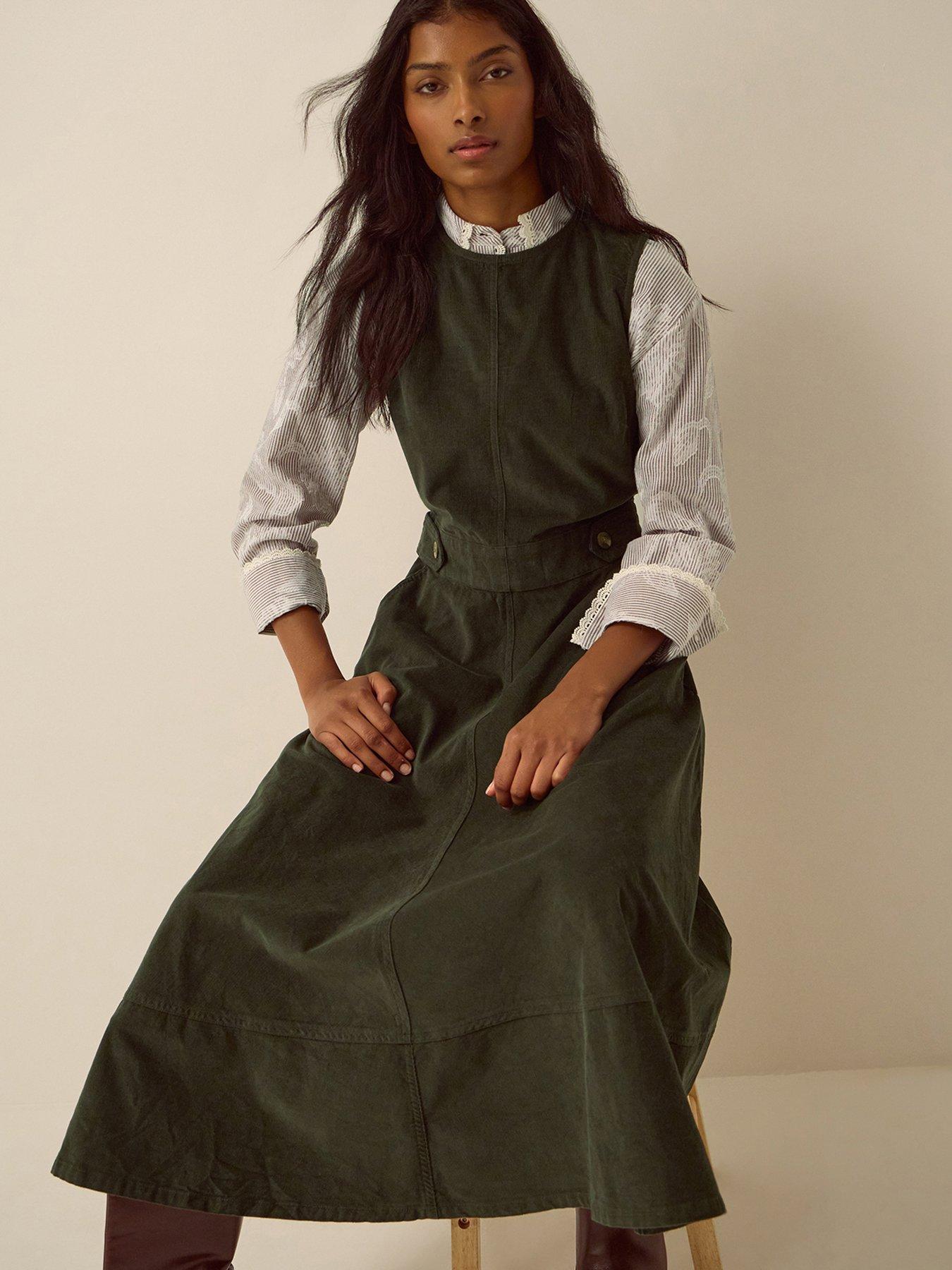 Image 3 of 4 of Monsoon Ella Cord Dress