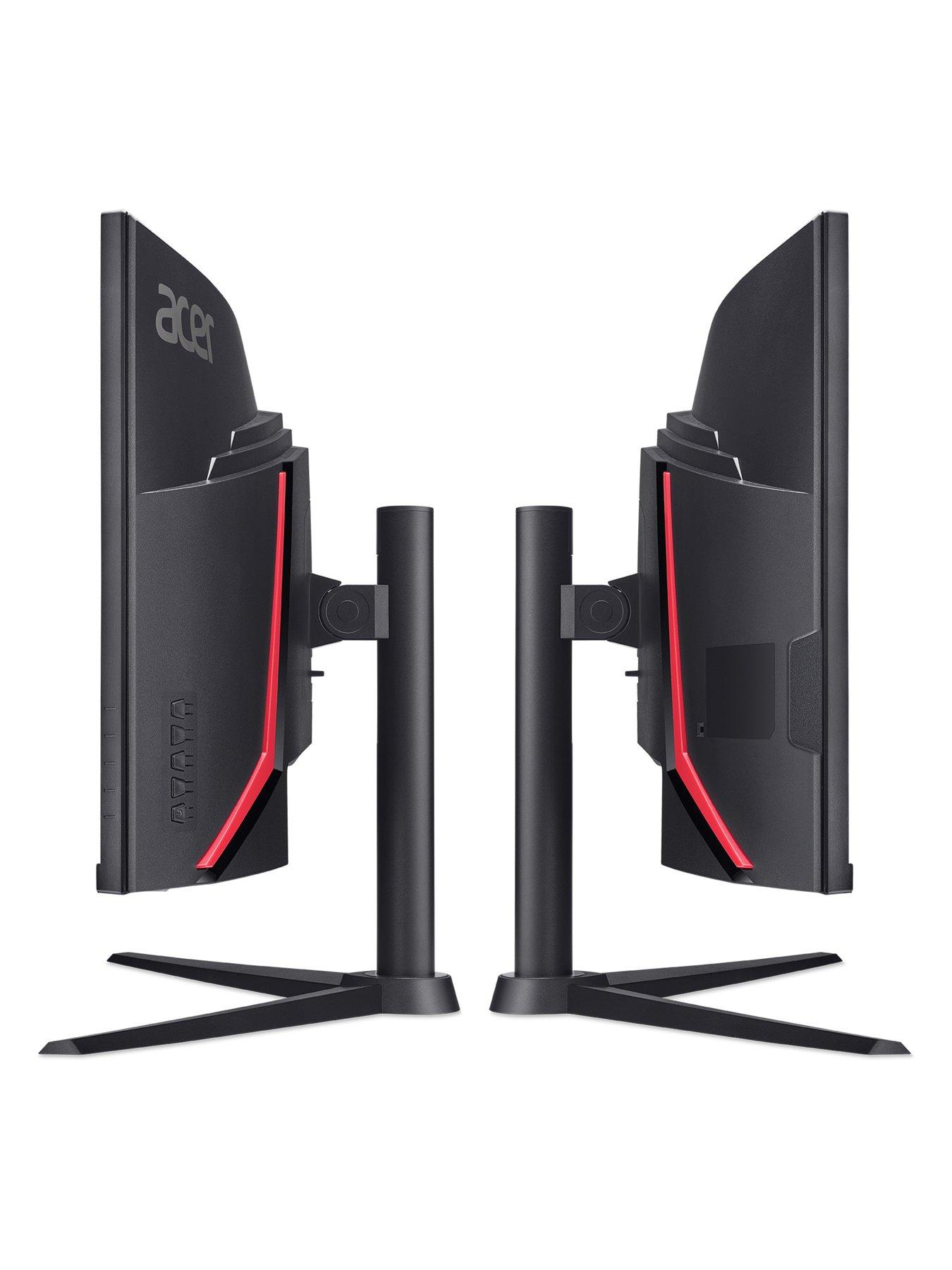 Image 2 of 7 of Acer Nitro XZ340CURJ0bmiiphx Ultrawide Curved Gaming Monitor - 34in, UWQHD, VA, 120Hz, Height Adjustable, Black