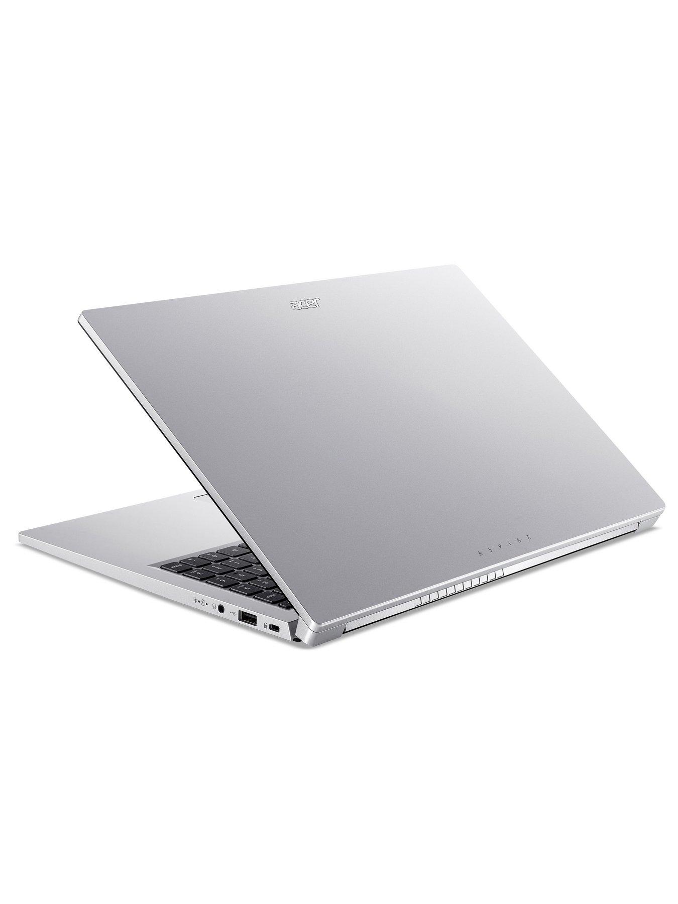 Image 2 of 7 of Acer Aspire Lite Laptop - Intel Core 3, 8GB RAM, 256GB SSD, 15.6in FHD IPS, Silver - No Power Adaptor Included