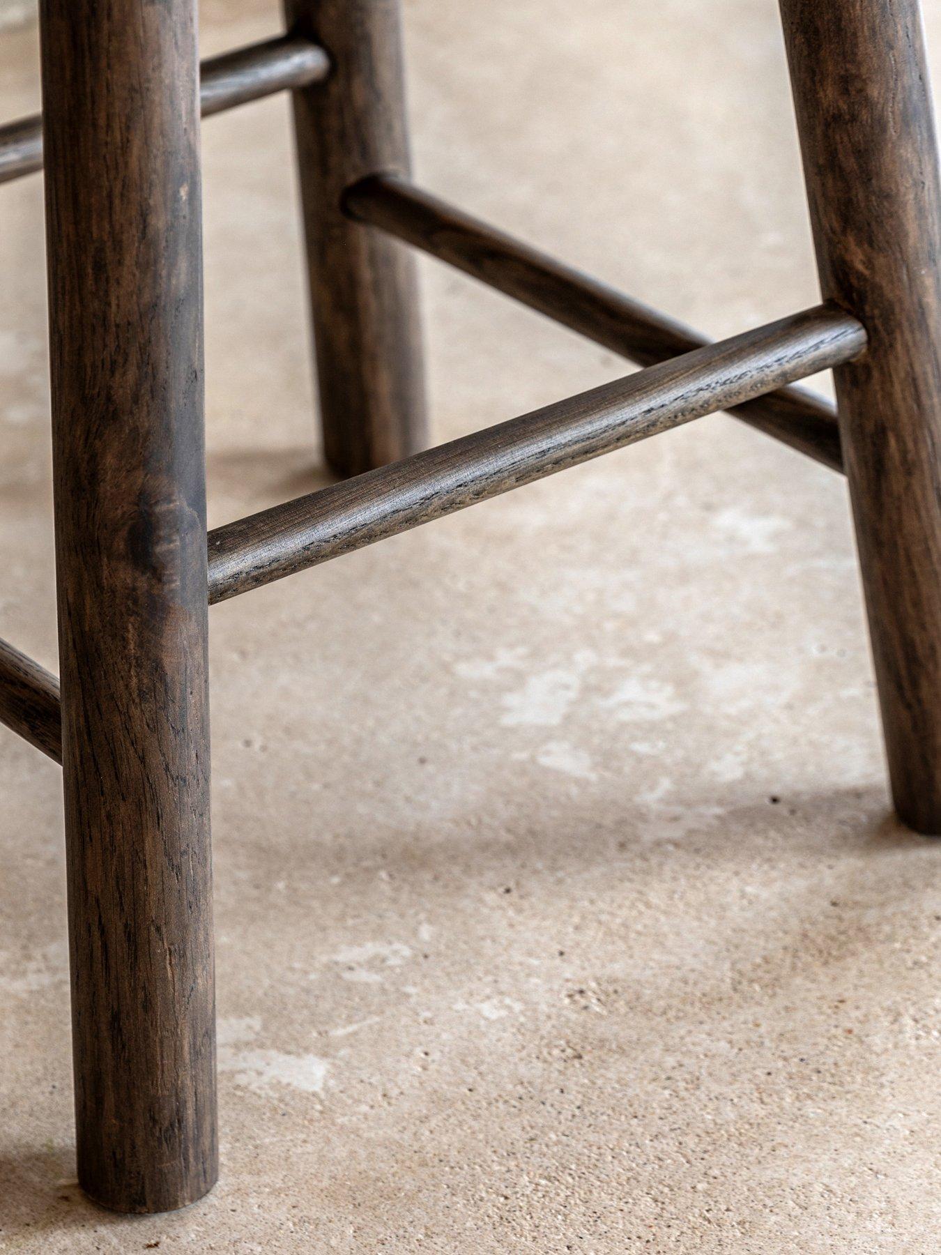 Image 3 of 3 of Gallery Direct Hatfield Stool Smoked