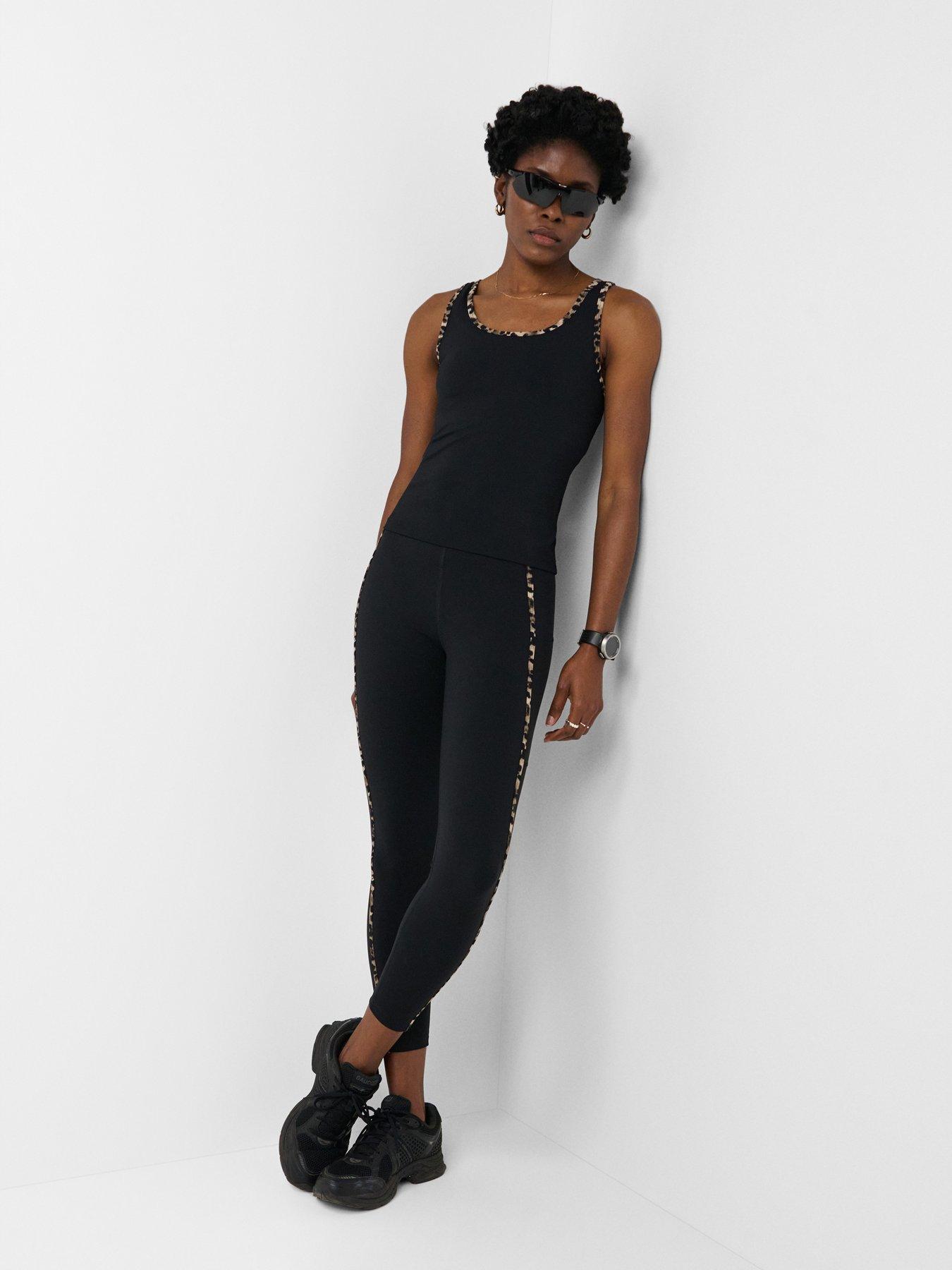 Image 3 of 5 of Sweaty Betty Womens Training Power Contrast Binding Tank Top - Black